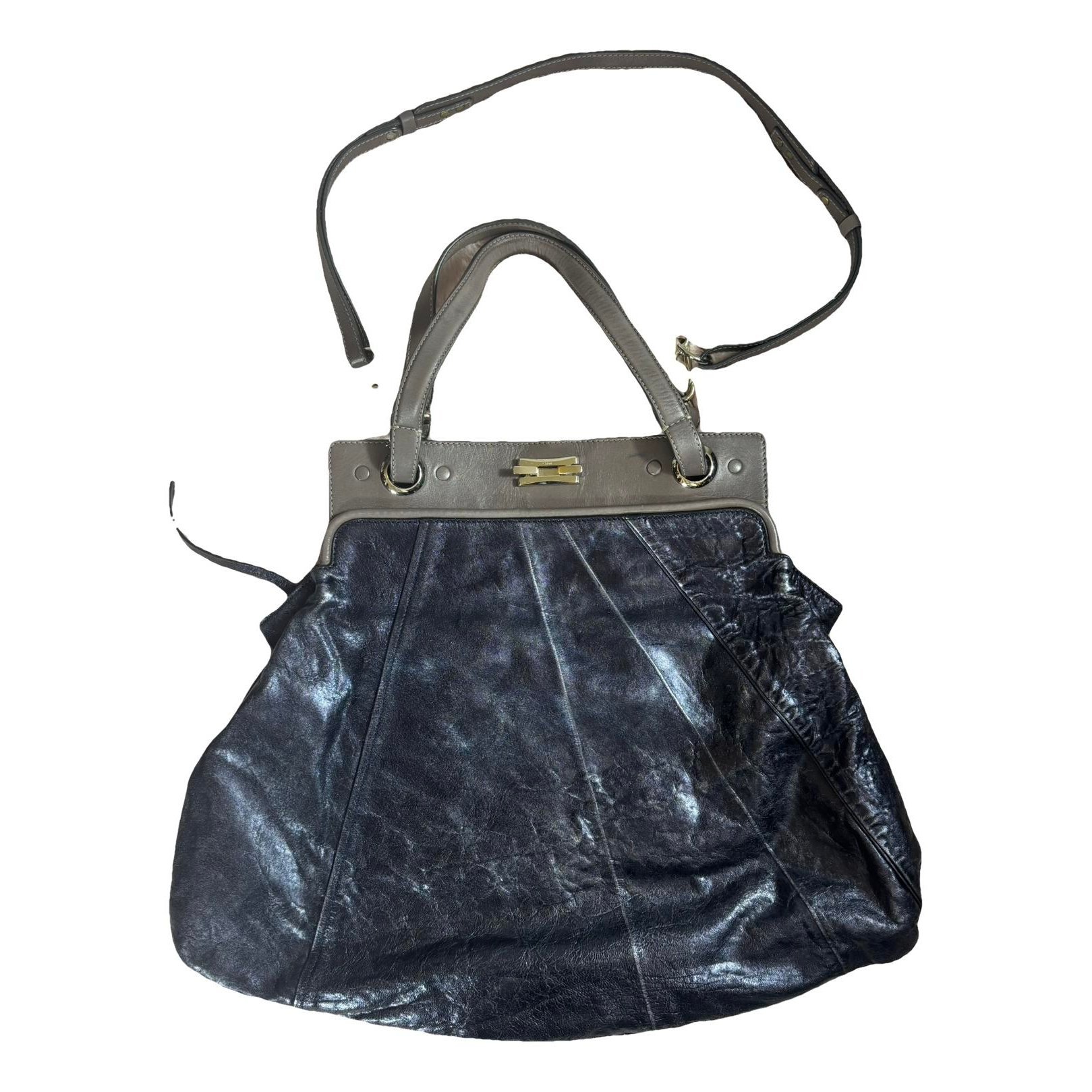 Paraty leather handbag