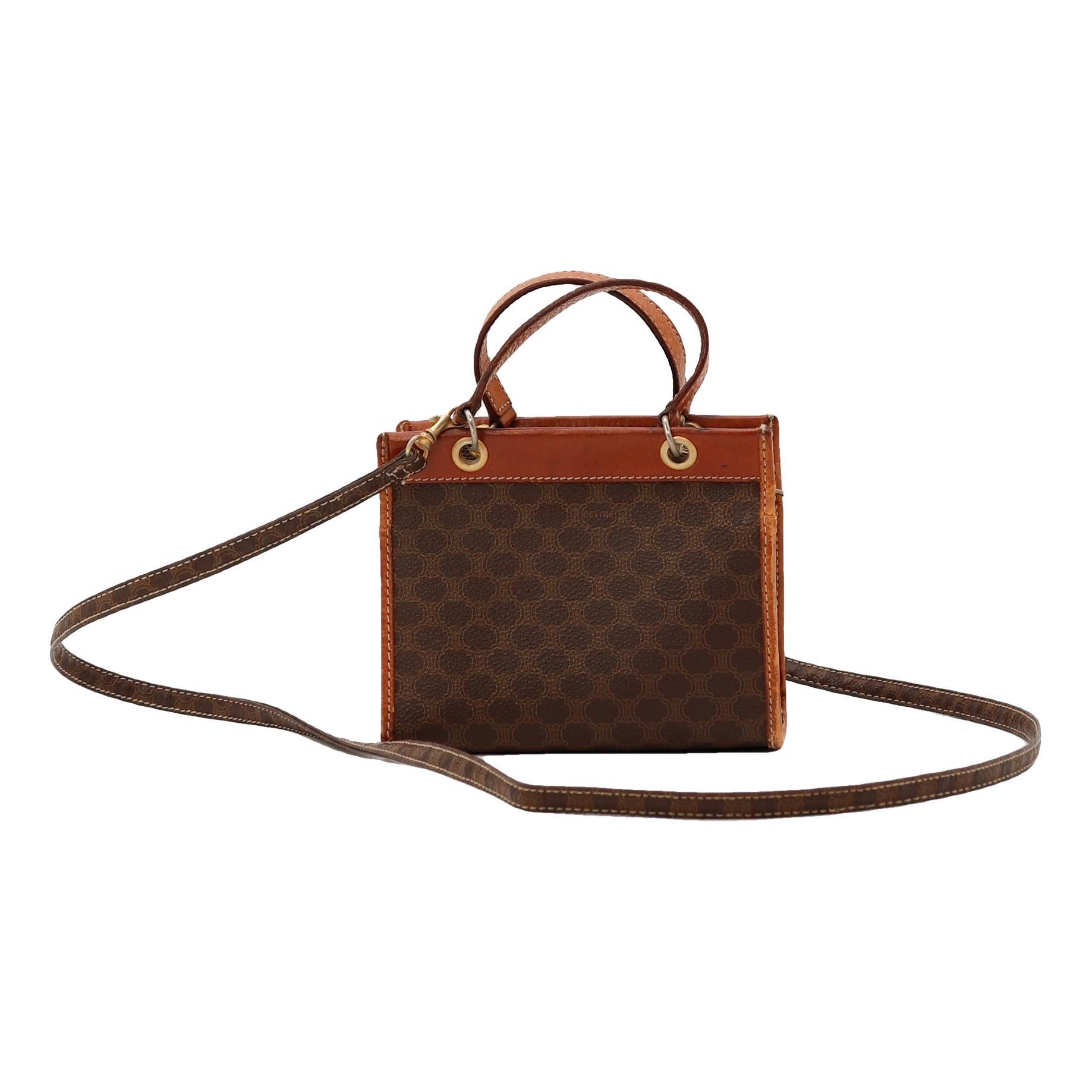 Triomphe cloth handbag