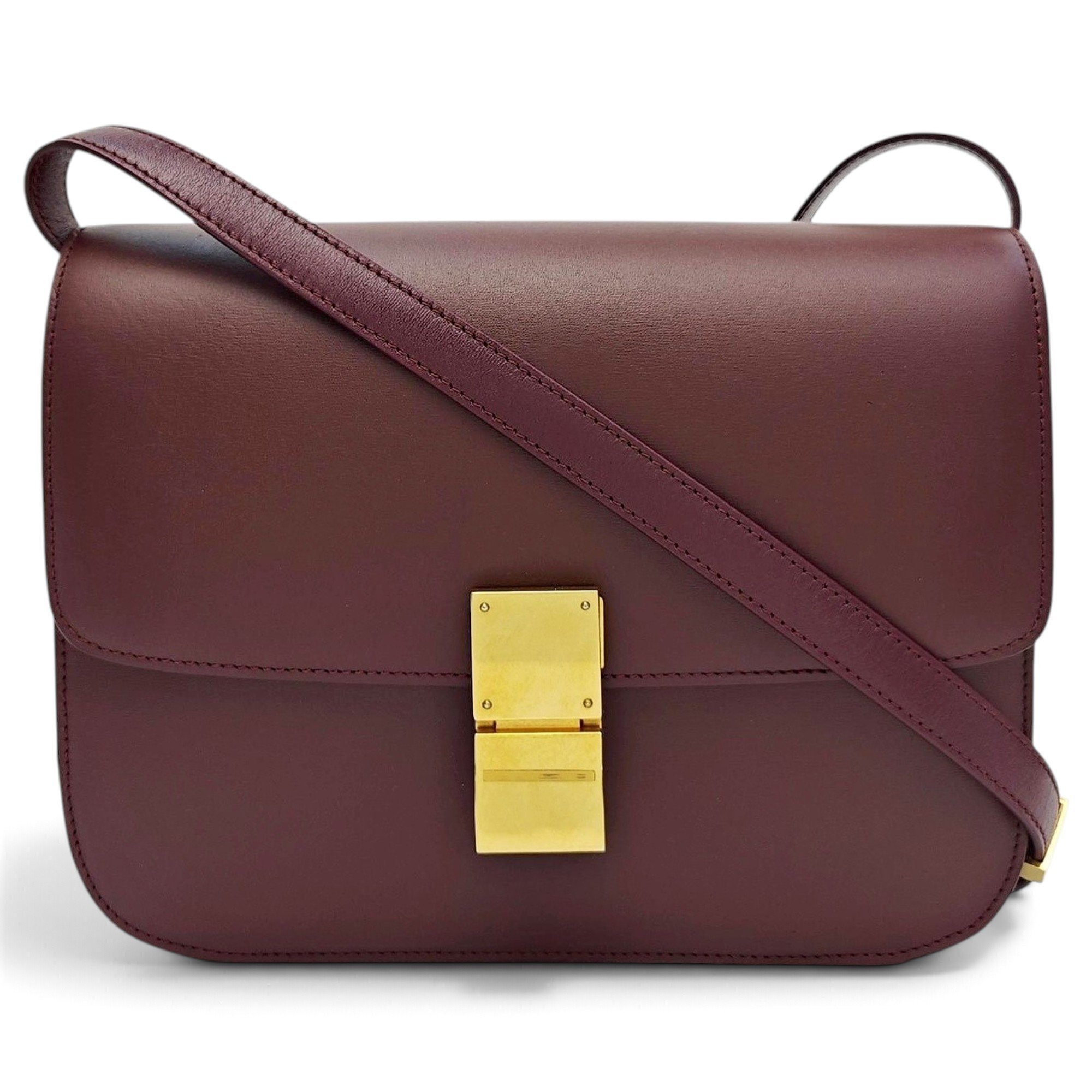 Leather handbag