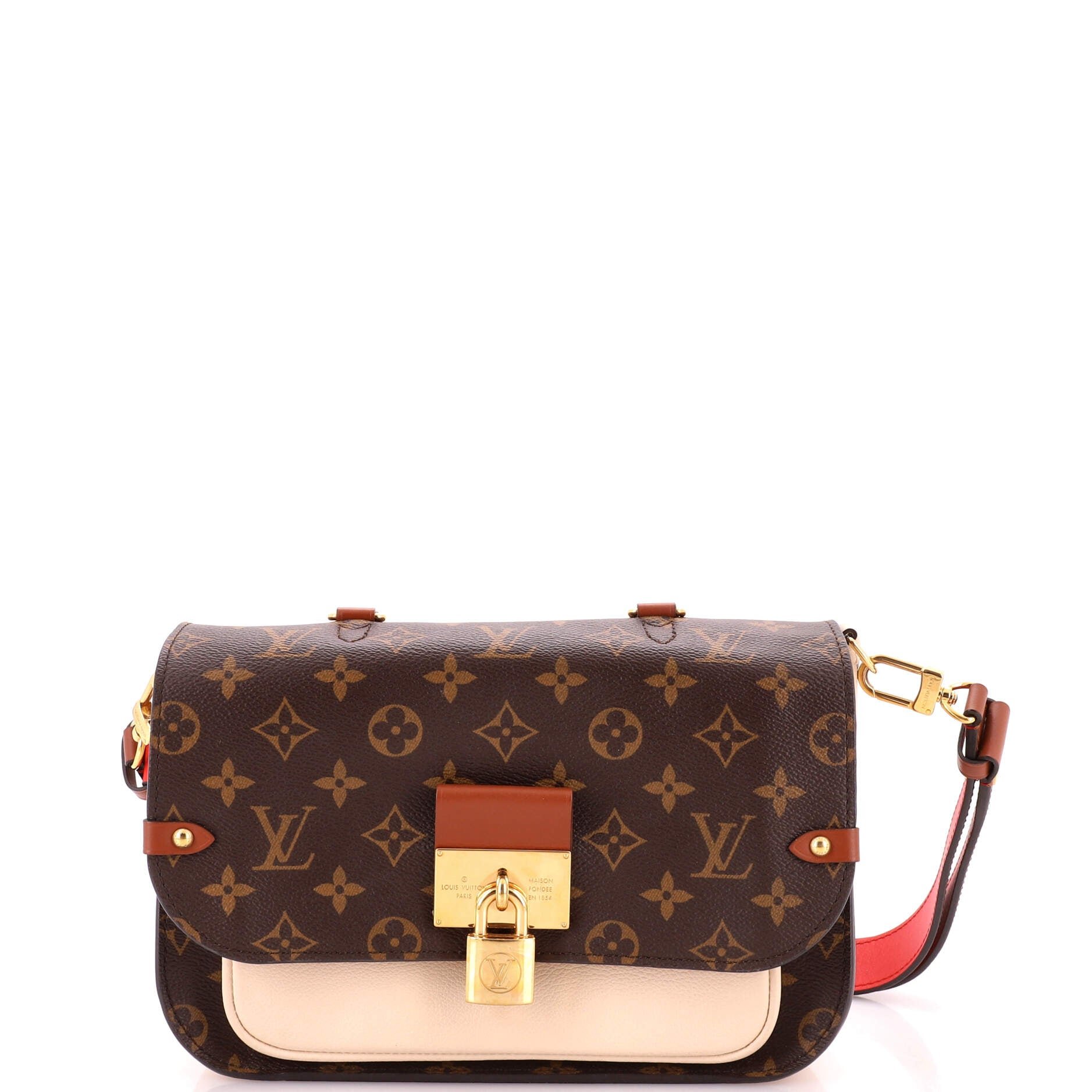 Vaugirard Handbag Monogram Canvas with Leather