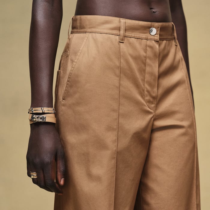Brun Mahogany Loose Fit Pants