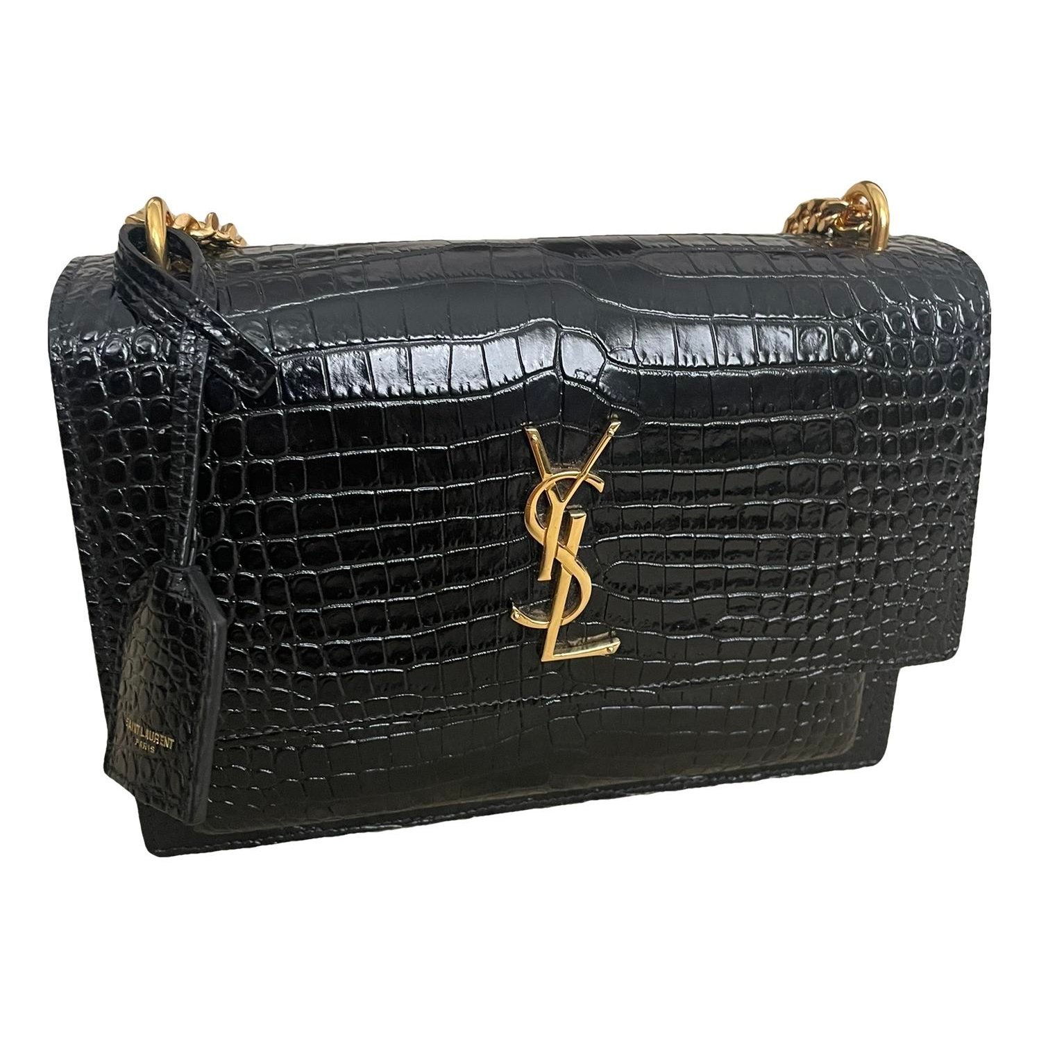 Sunset leather crossbody bag
