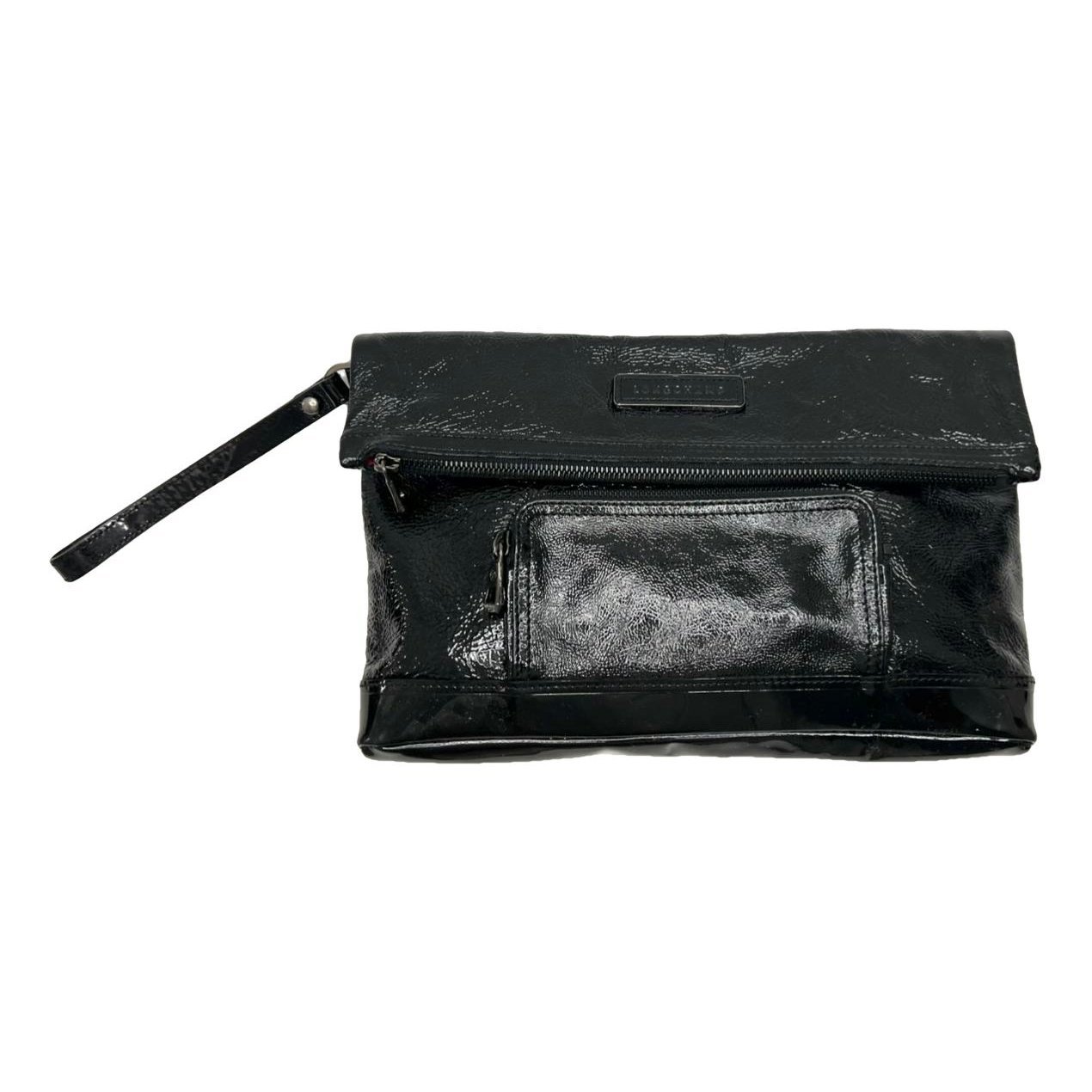 Longchamp Patent leather clutch bag