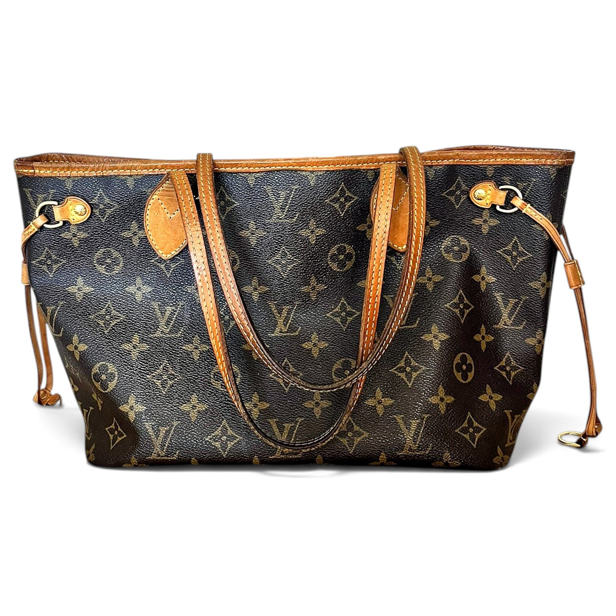 Neverfull leather tote