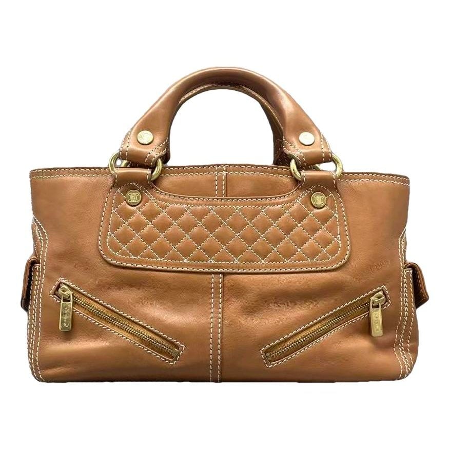 Leather handbag