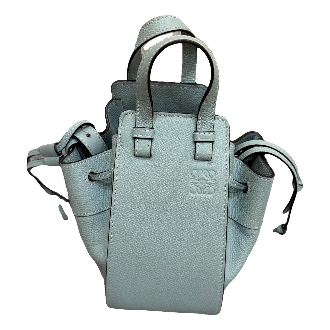 Hammock leather handbag