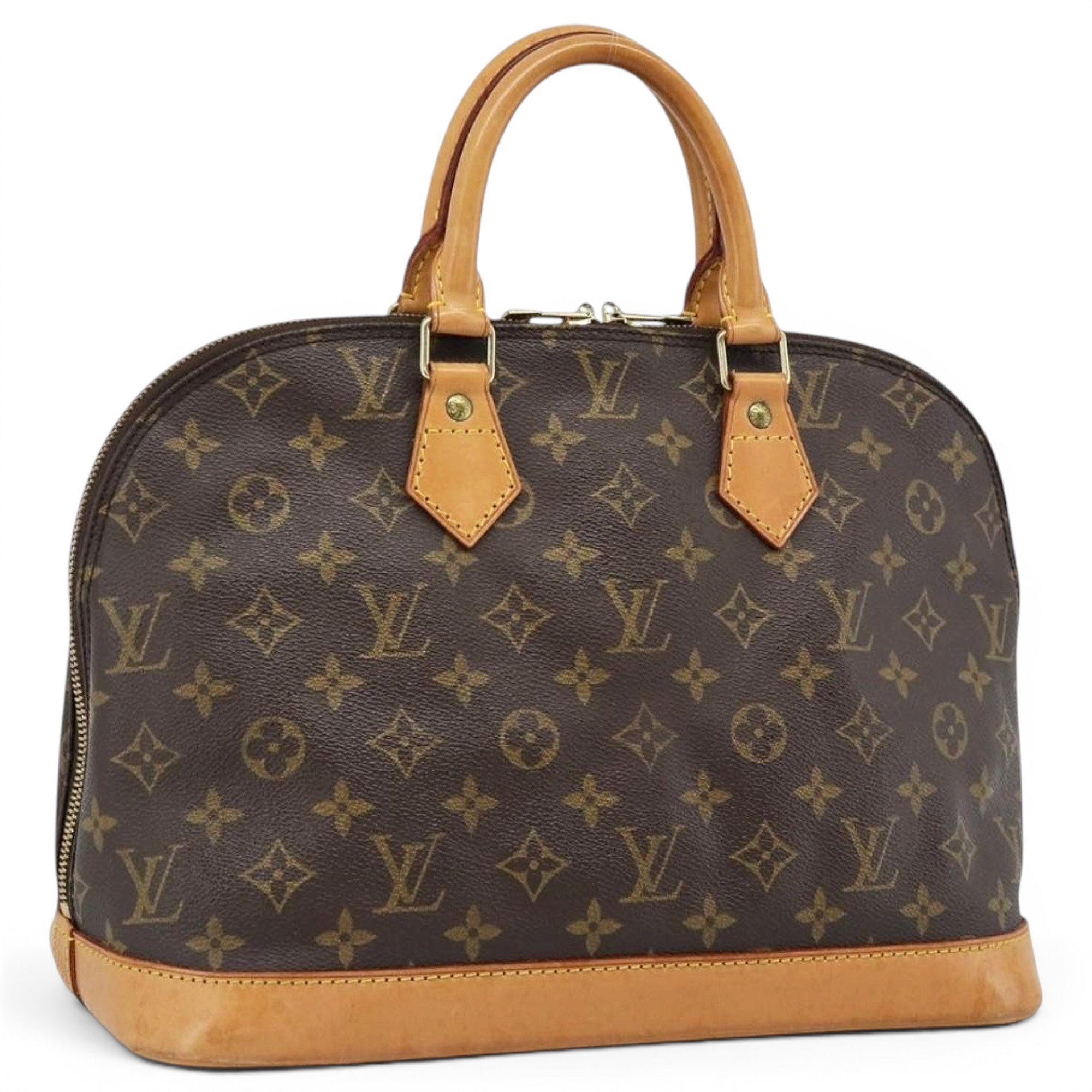 Alma leather handbag
