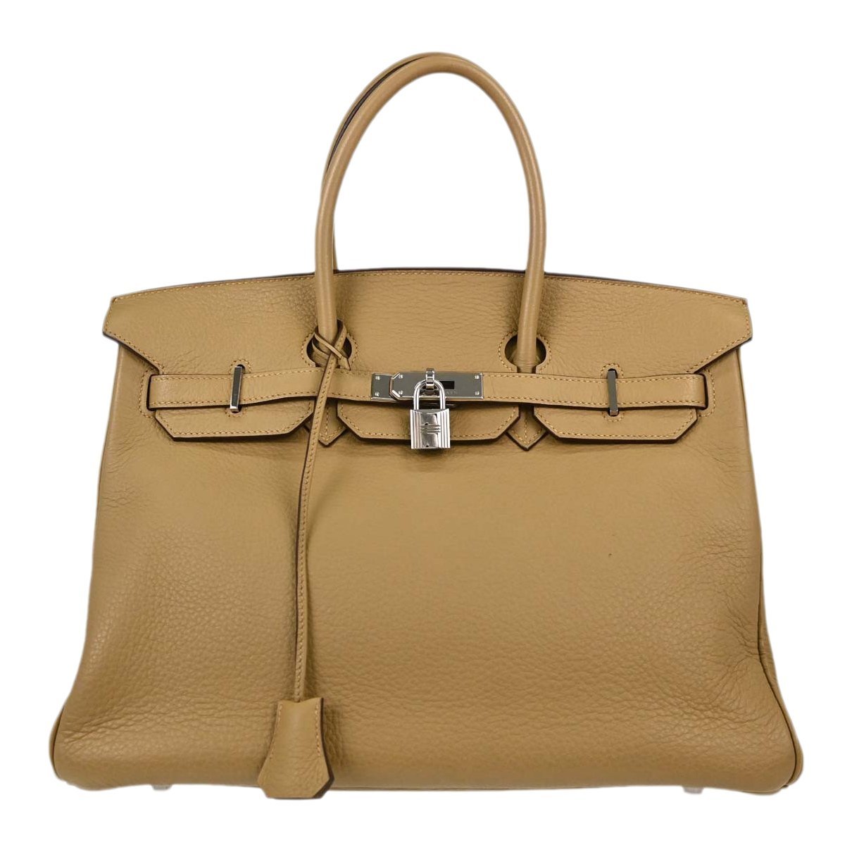 Birkin 35 leather handbag