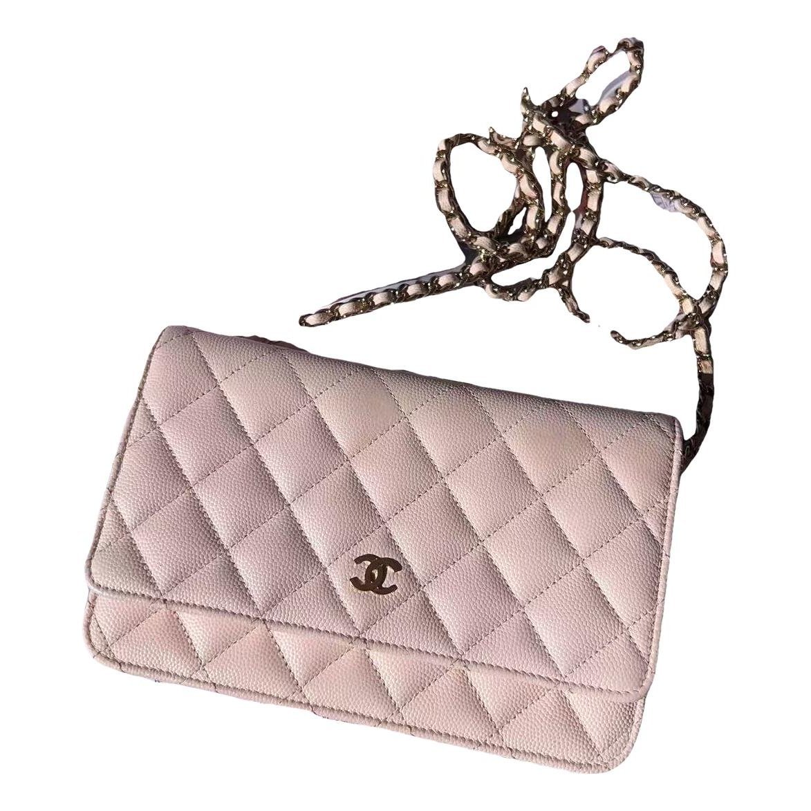 Wallet On Chain 2.55 leather crossbody bag
