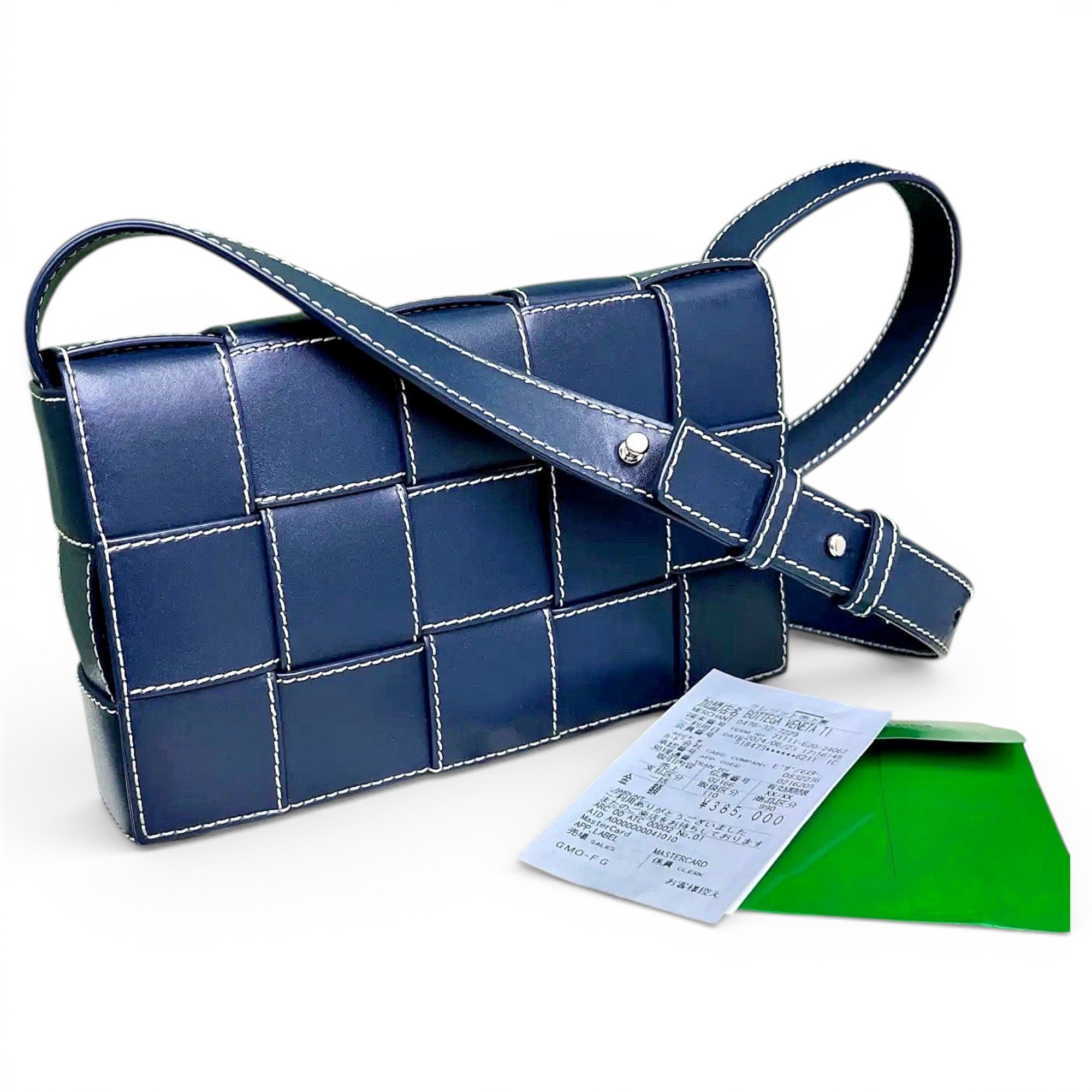 Bottega Veneta Cassette leather crossbody bag
