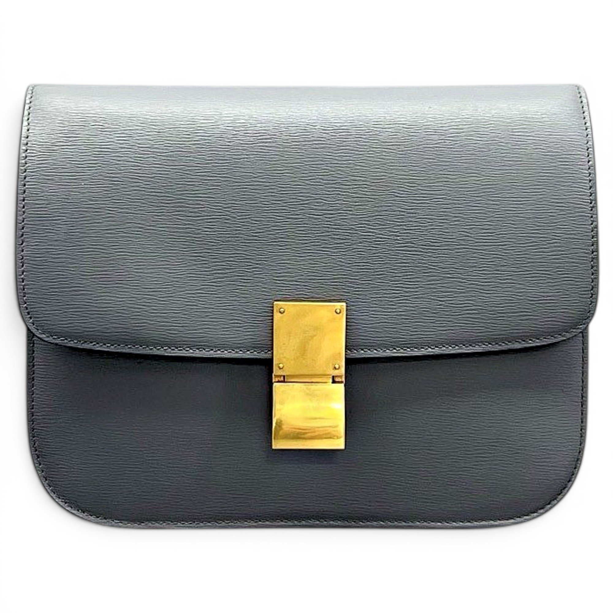 Classic leather crossbody bag