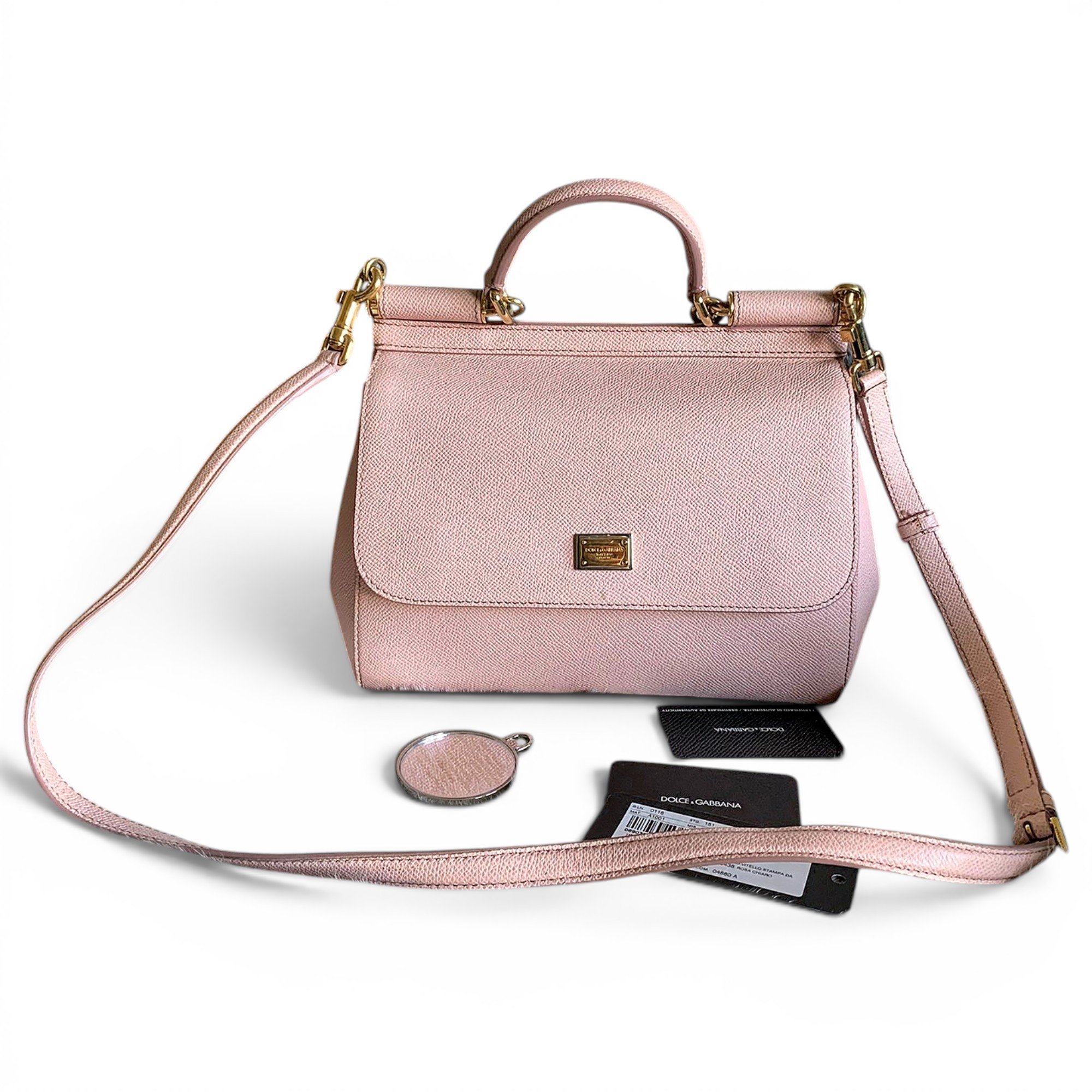 Dolce & Gabbana Sicily leather bag