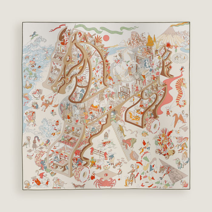 Academia Hippica Scarf 90