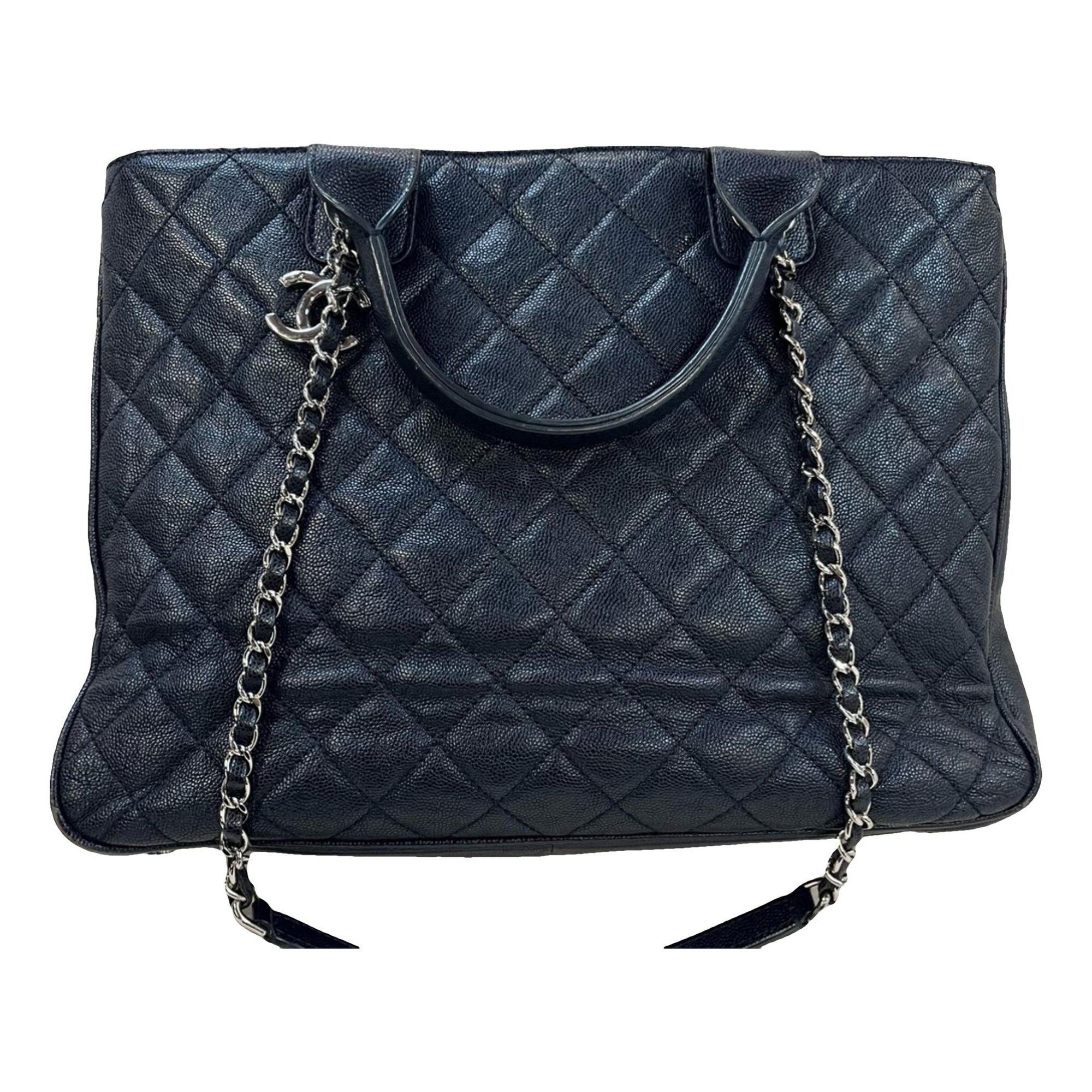 Classic CC Shopping leather tote