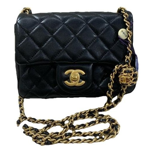 Leather crossbody bag