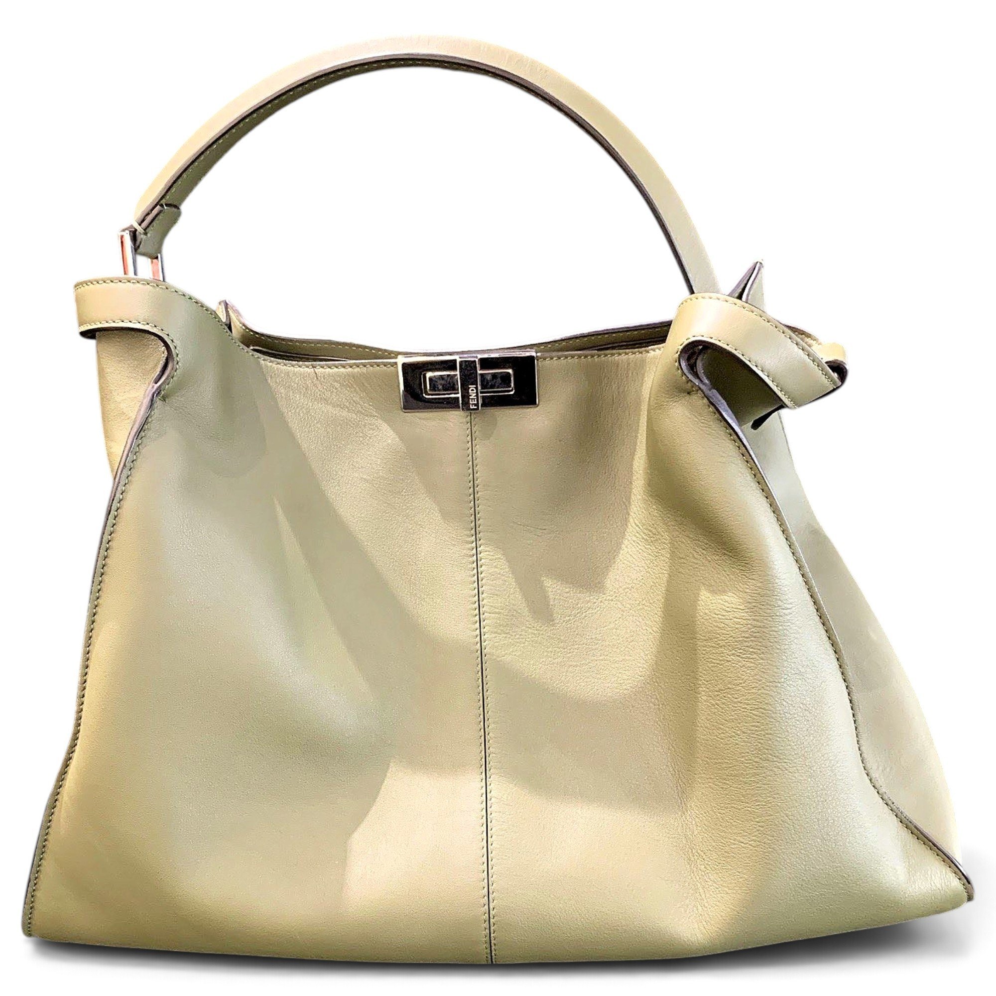 Peekaboo X-Lite leather handbag