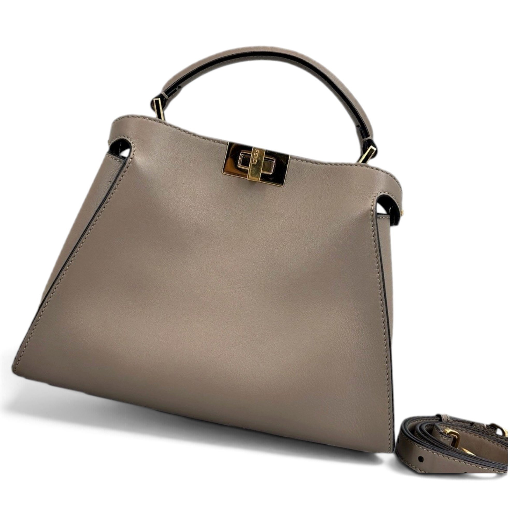 Peekaboo Essentially leather handbag