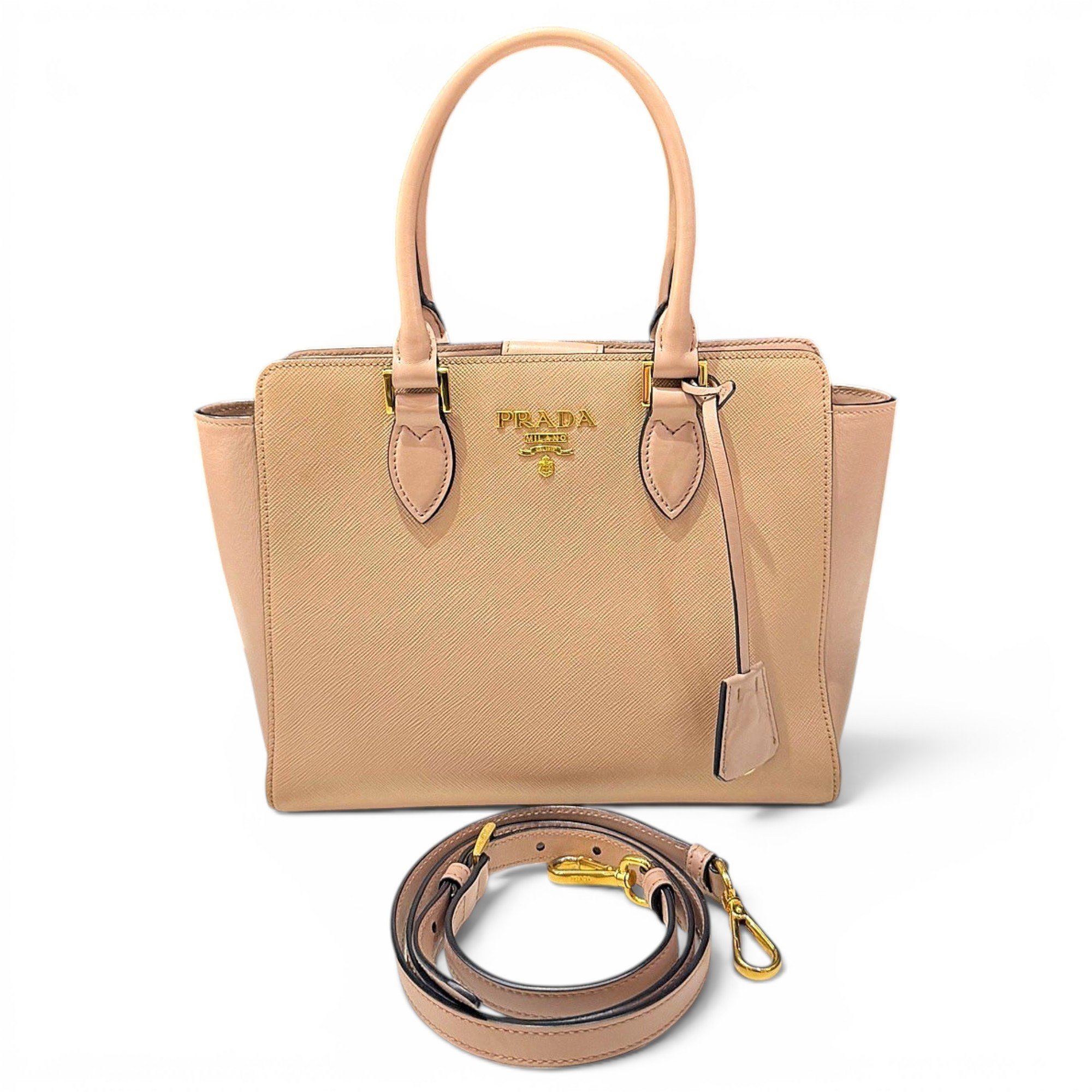 Galleria leather handbag