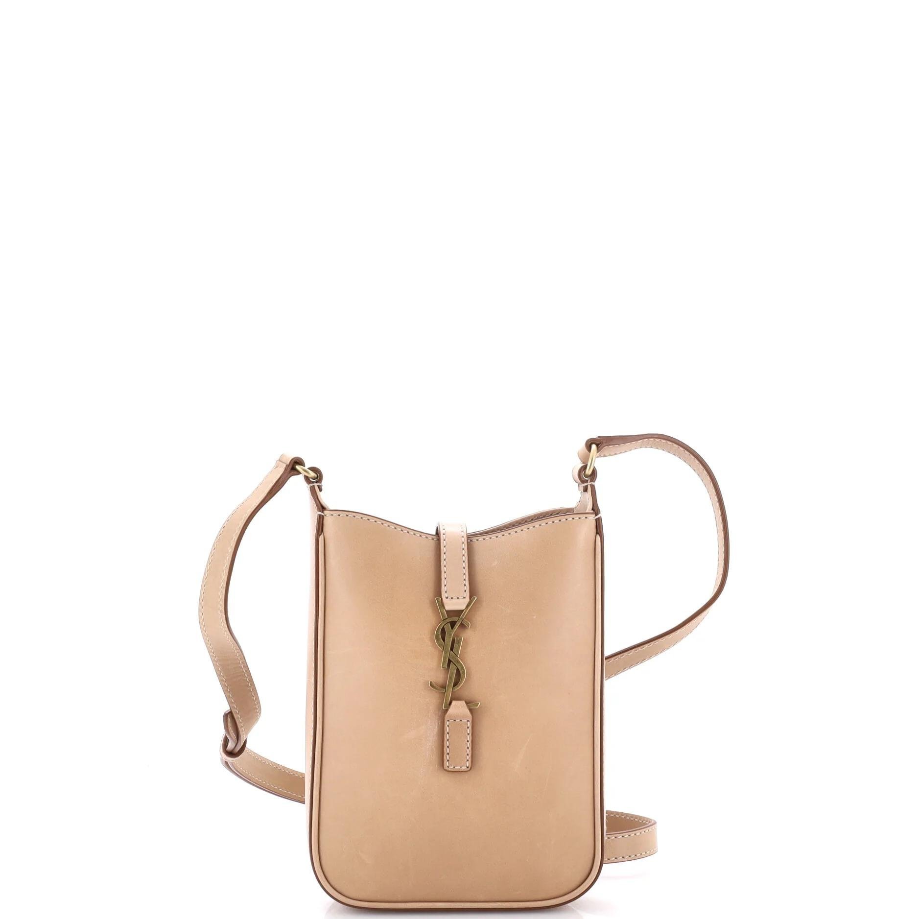 Le 5 à 7 leather crossbody bag