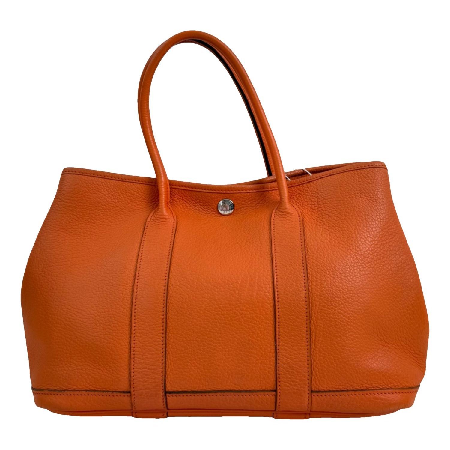 Garden Party leather tote