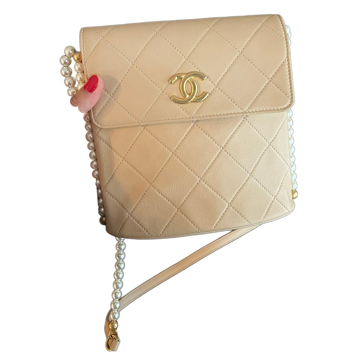 Leather handbag