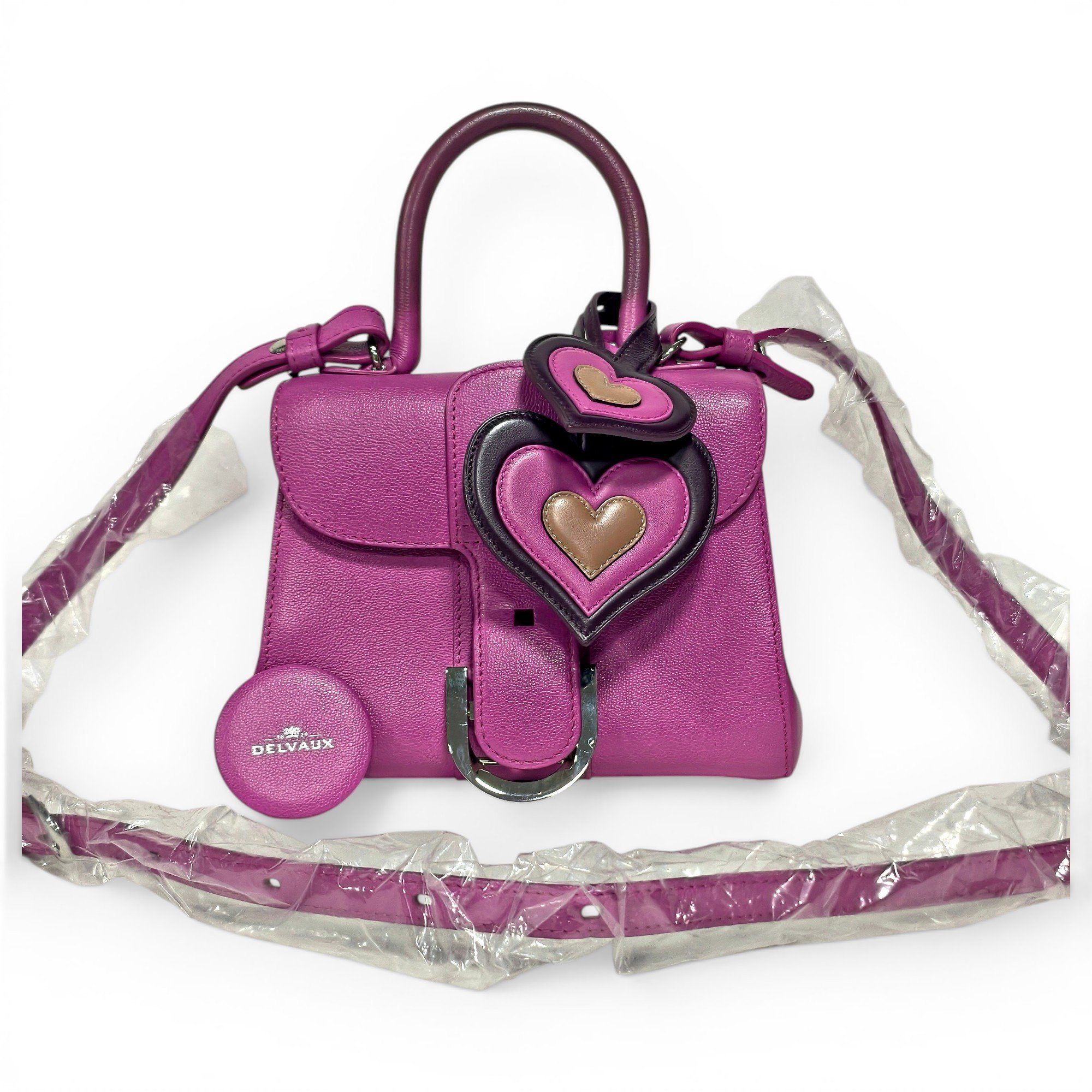 Brillant leather handbag