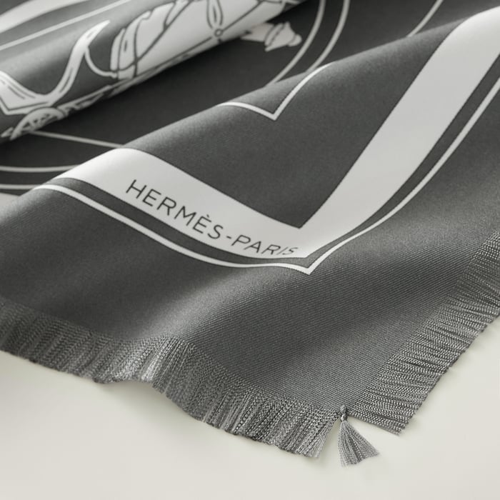 Ex-libris Fringed Scarf 80