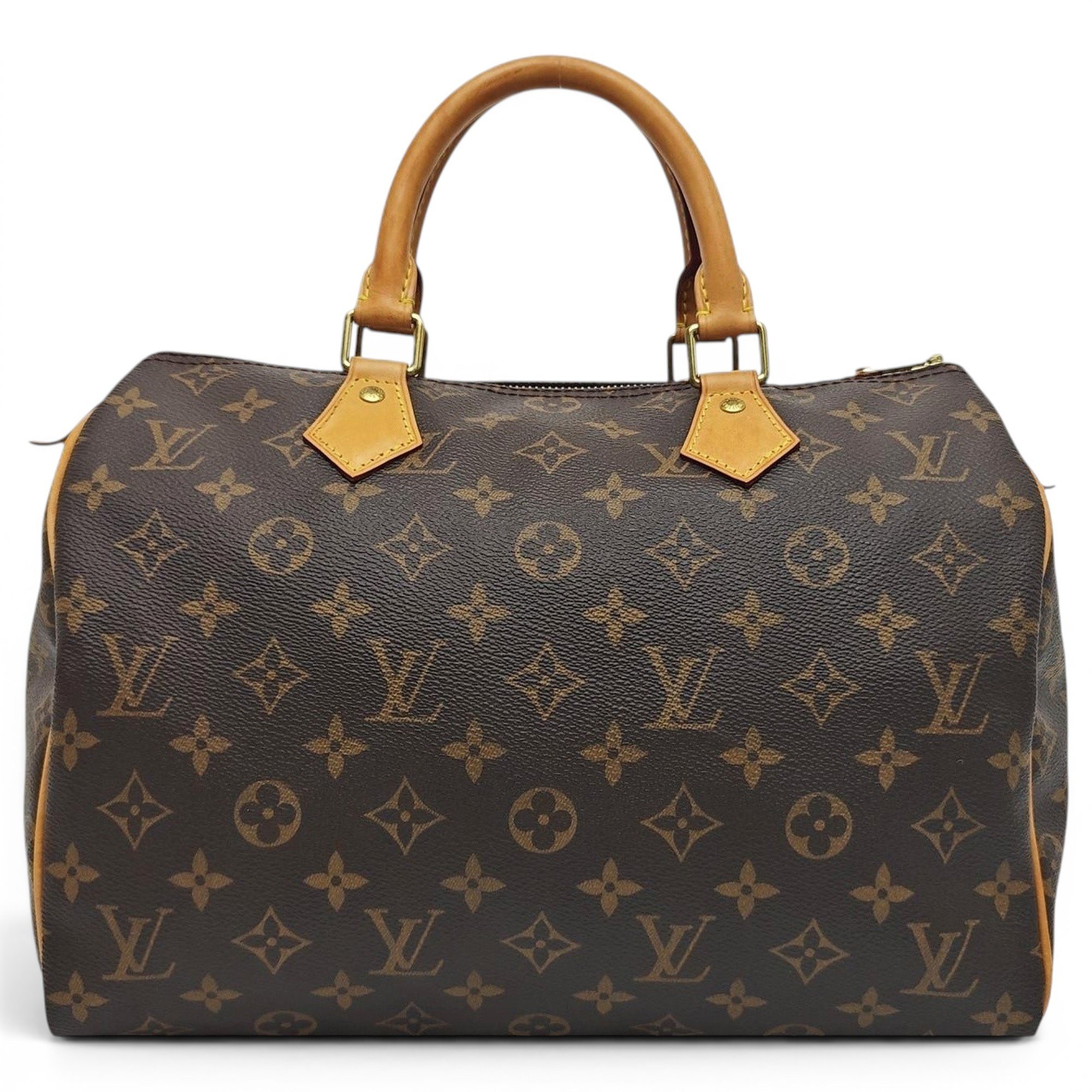 Nano Speedy / Mini HL leather handbag