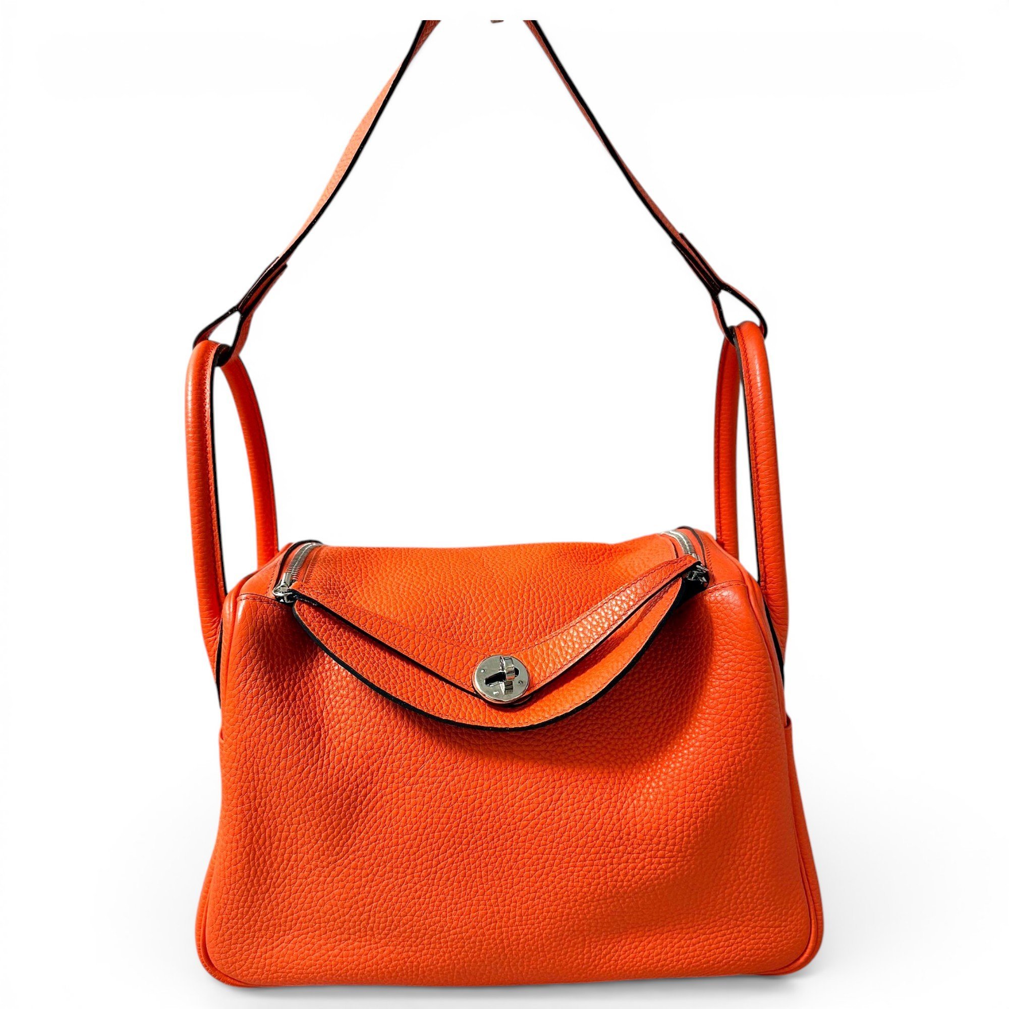 Lindy leather handbag