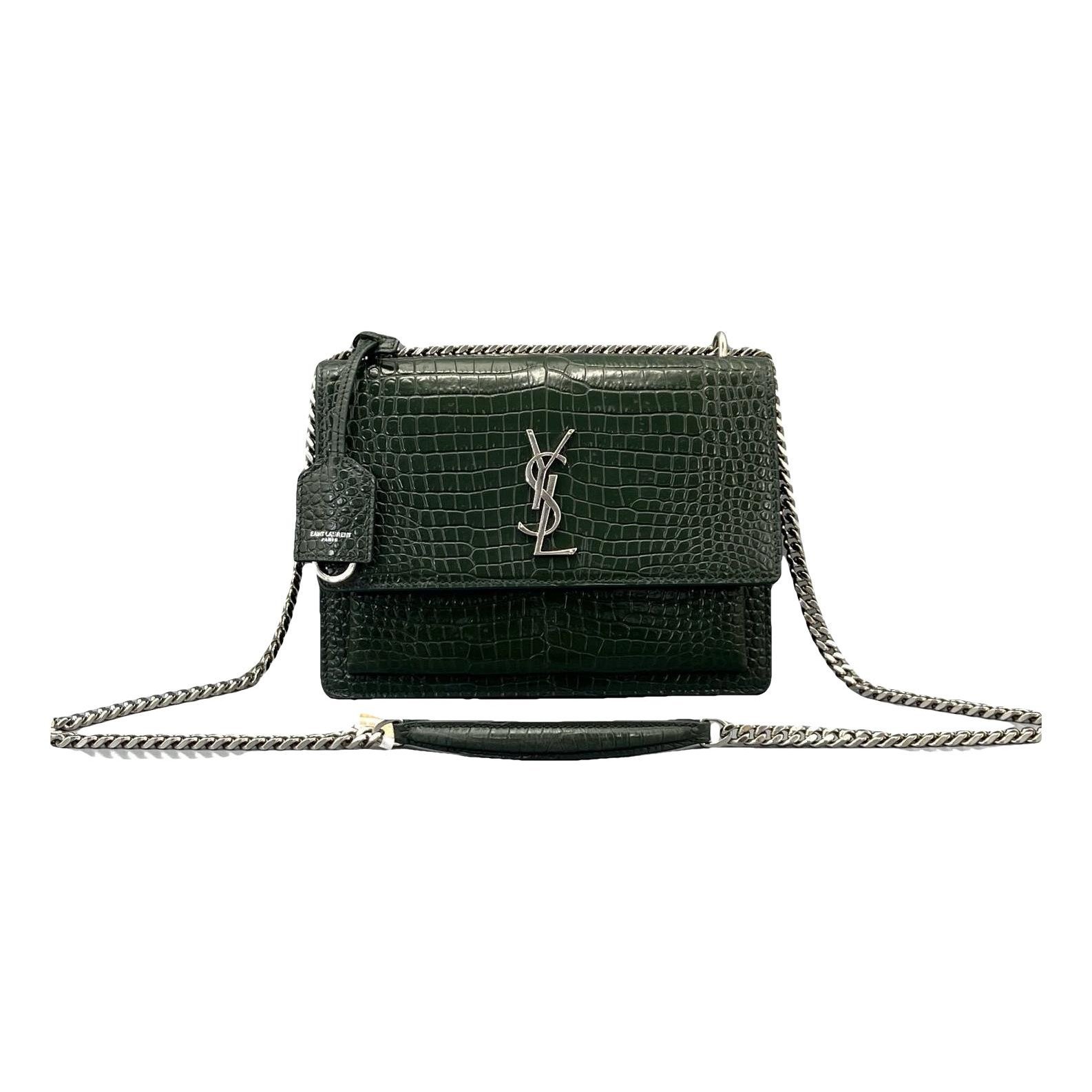 Sunset leather handbag