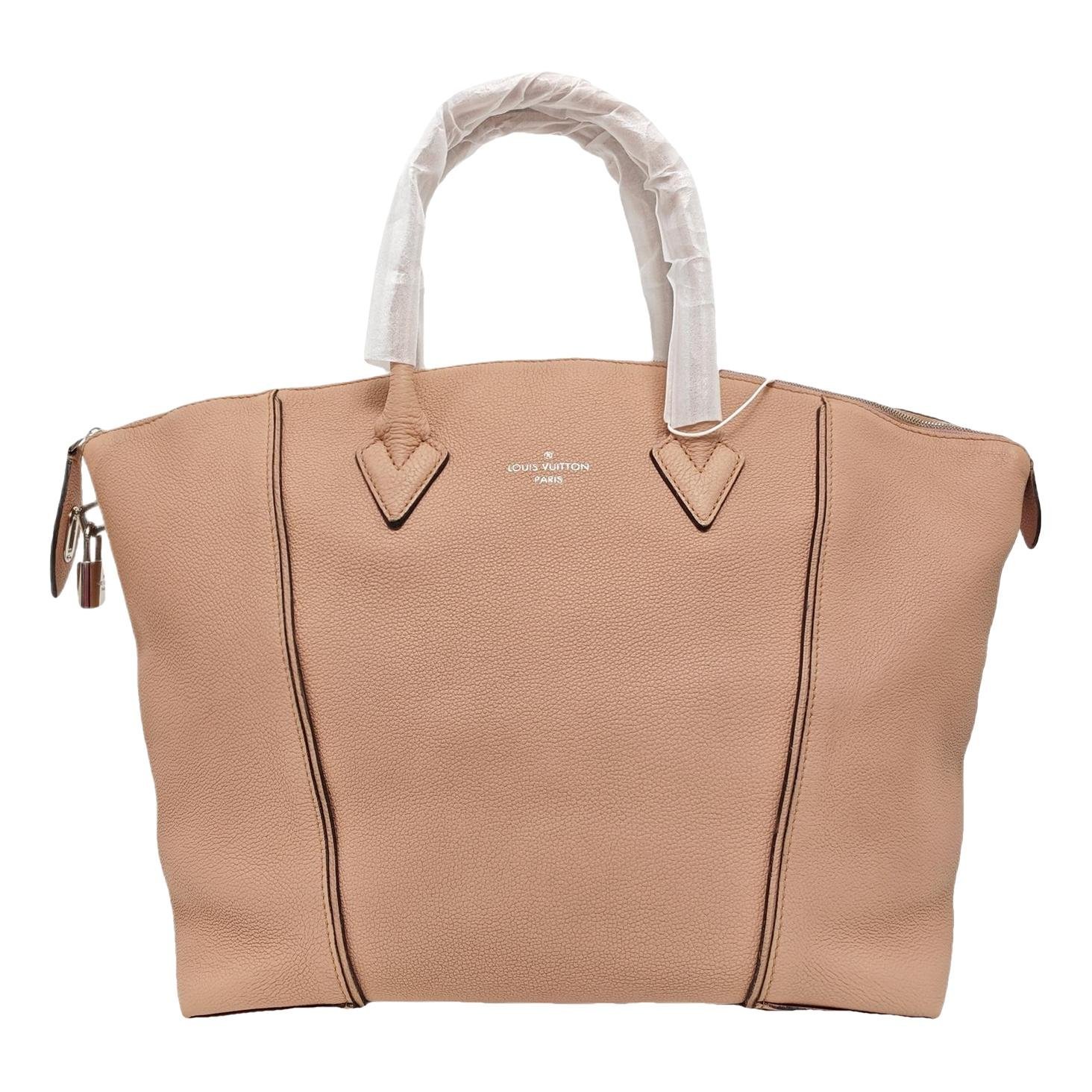 Lockit leather handbag