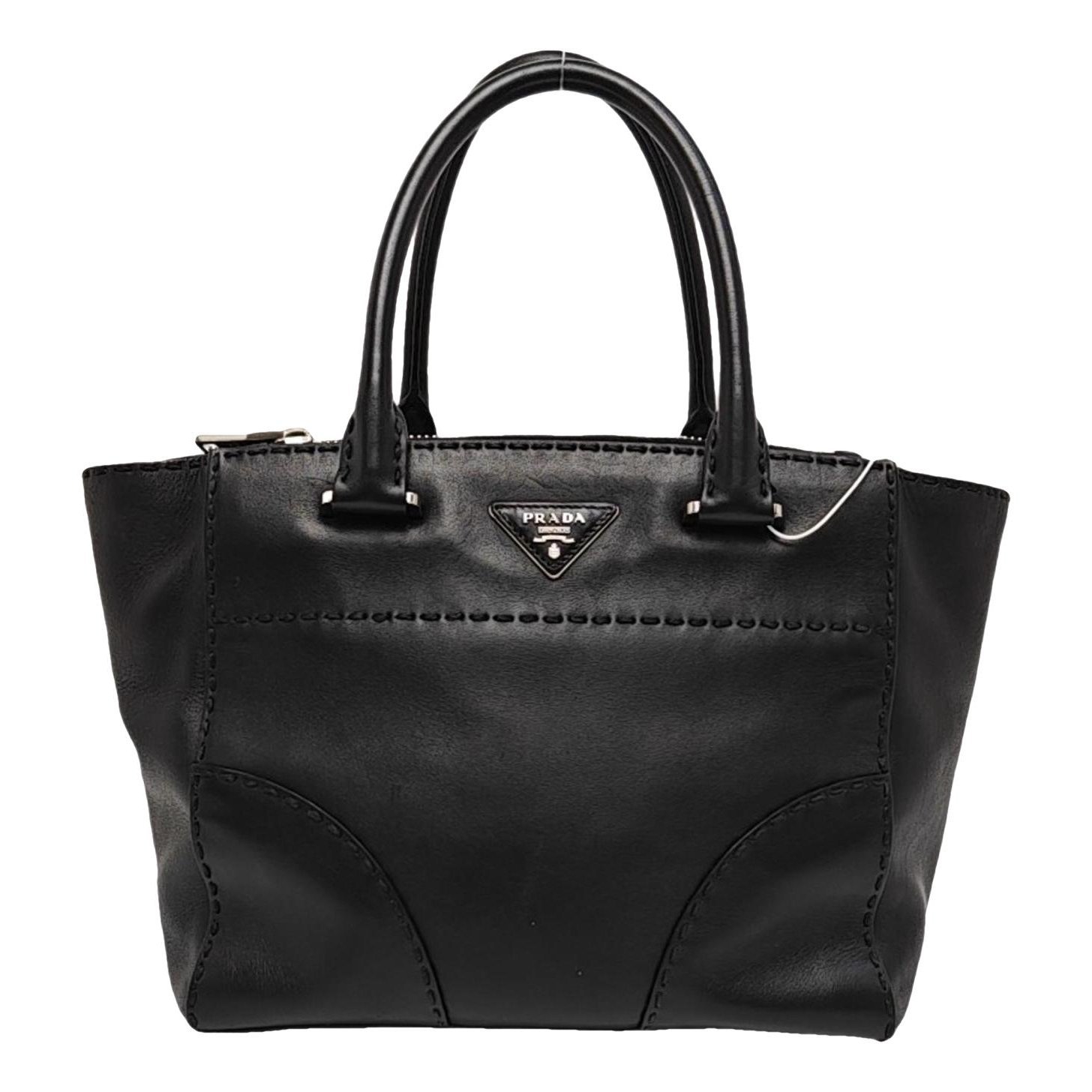 Leather handbag