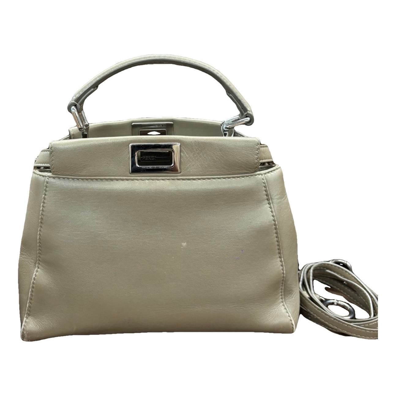 Peekaboo Essentially leather handbag