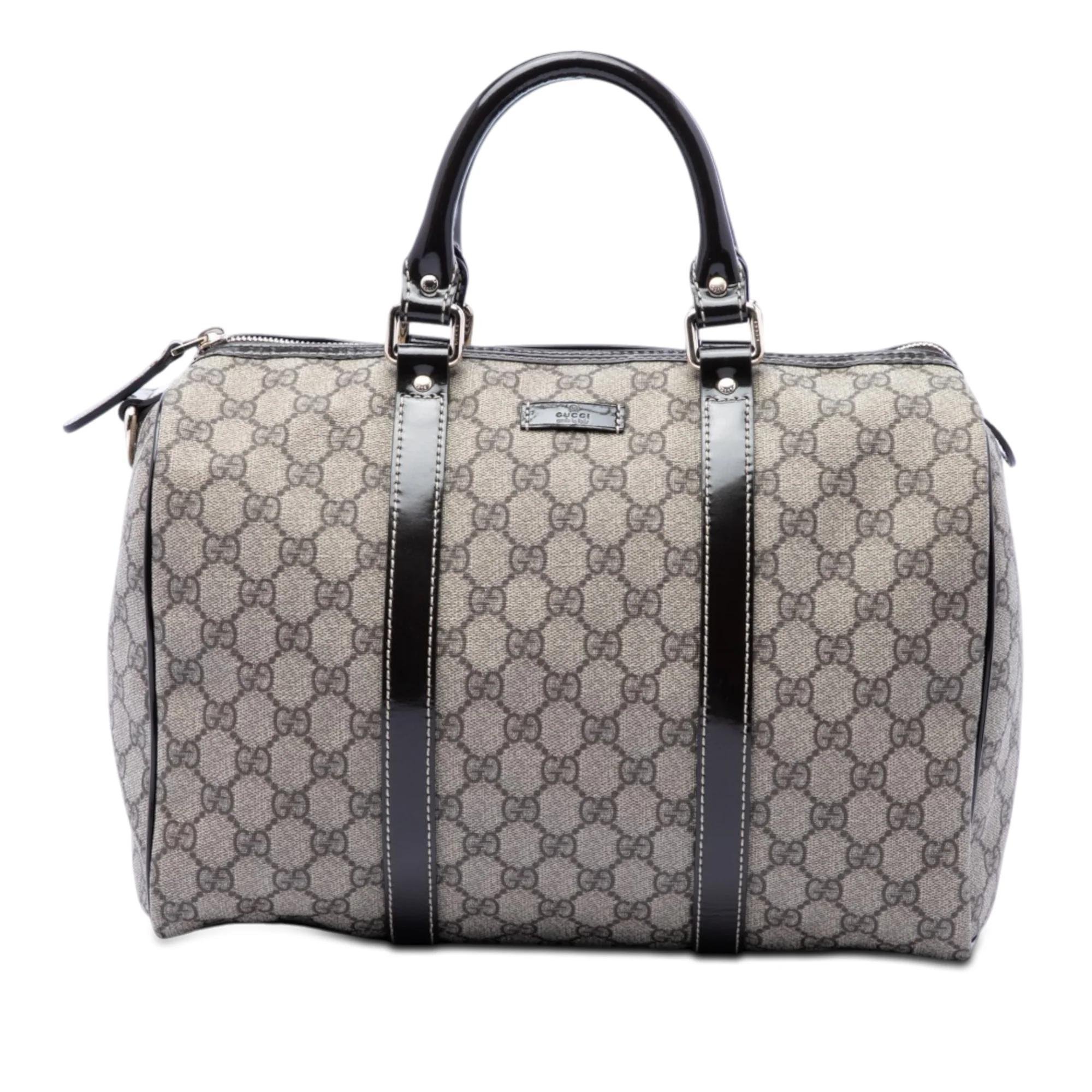 Boston leather bag