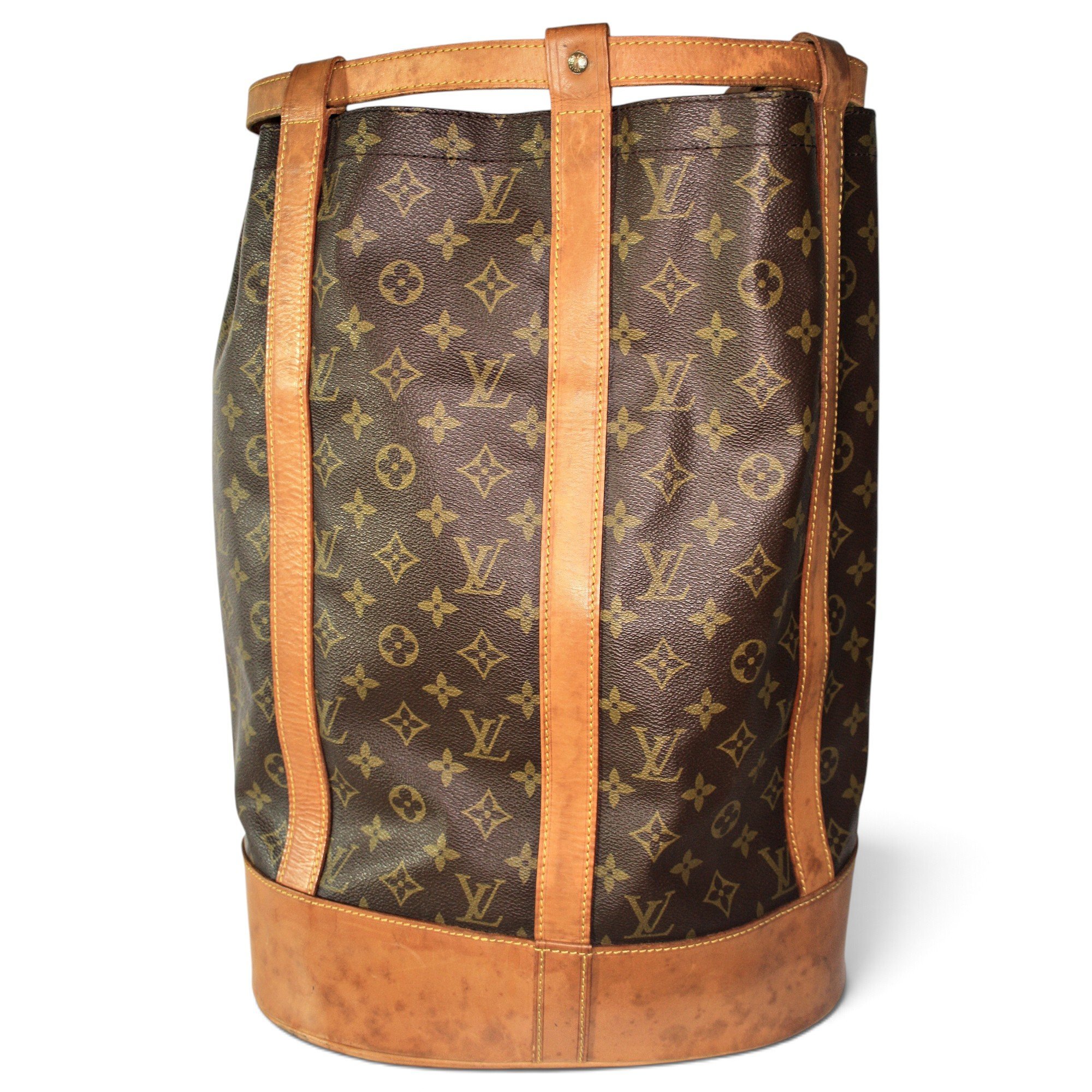 Randonnée leather handbag