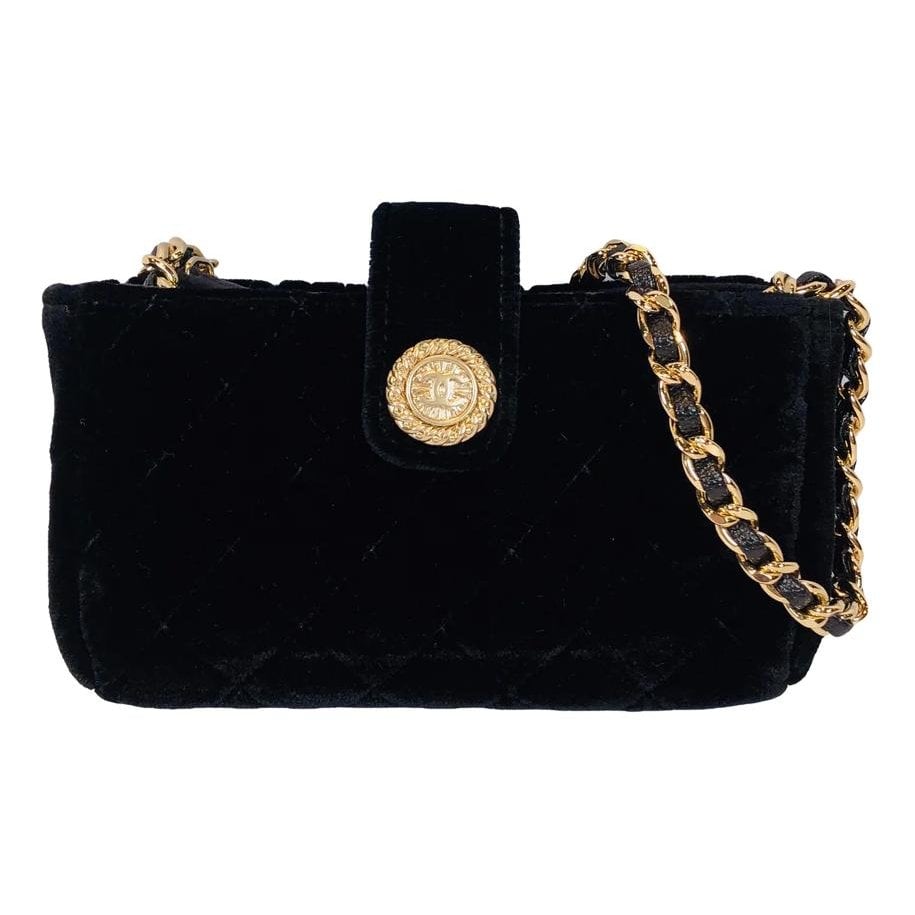 Timeless/Classique velvet handbag