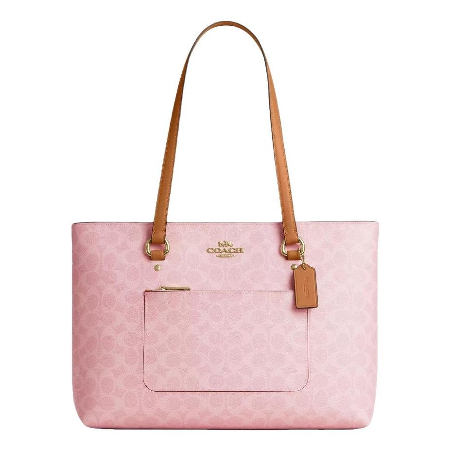 CITY ZIP TOTE leather tote