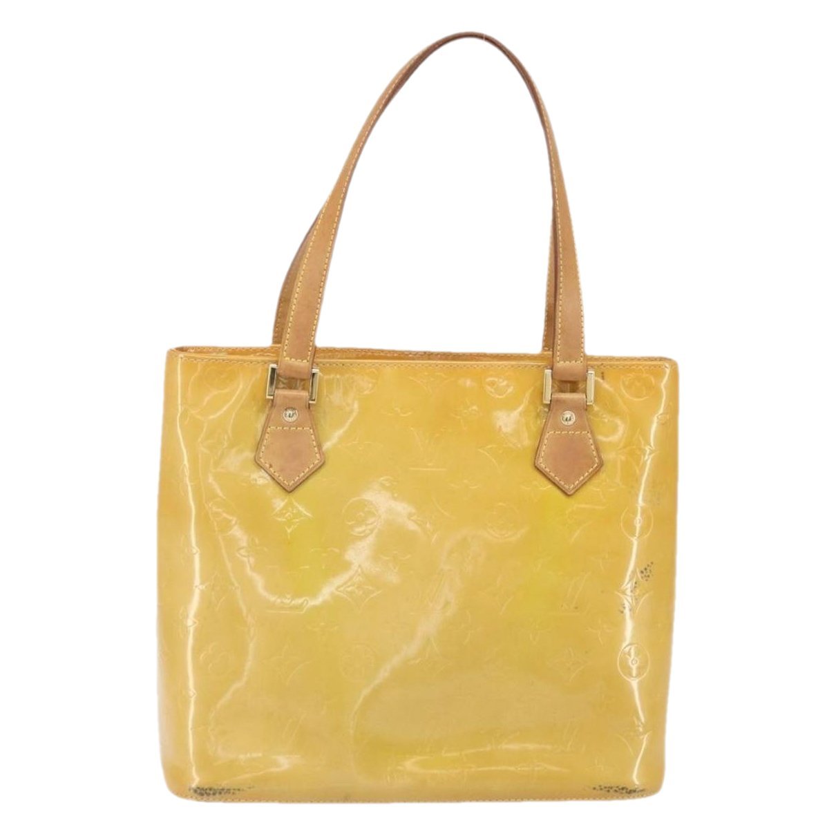 Houston patent leather handbag