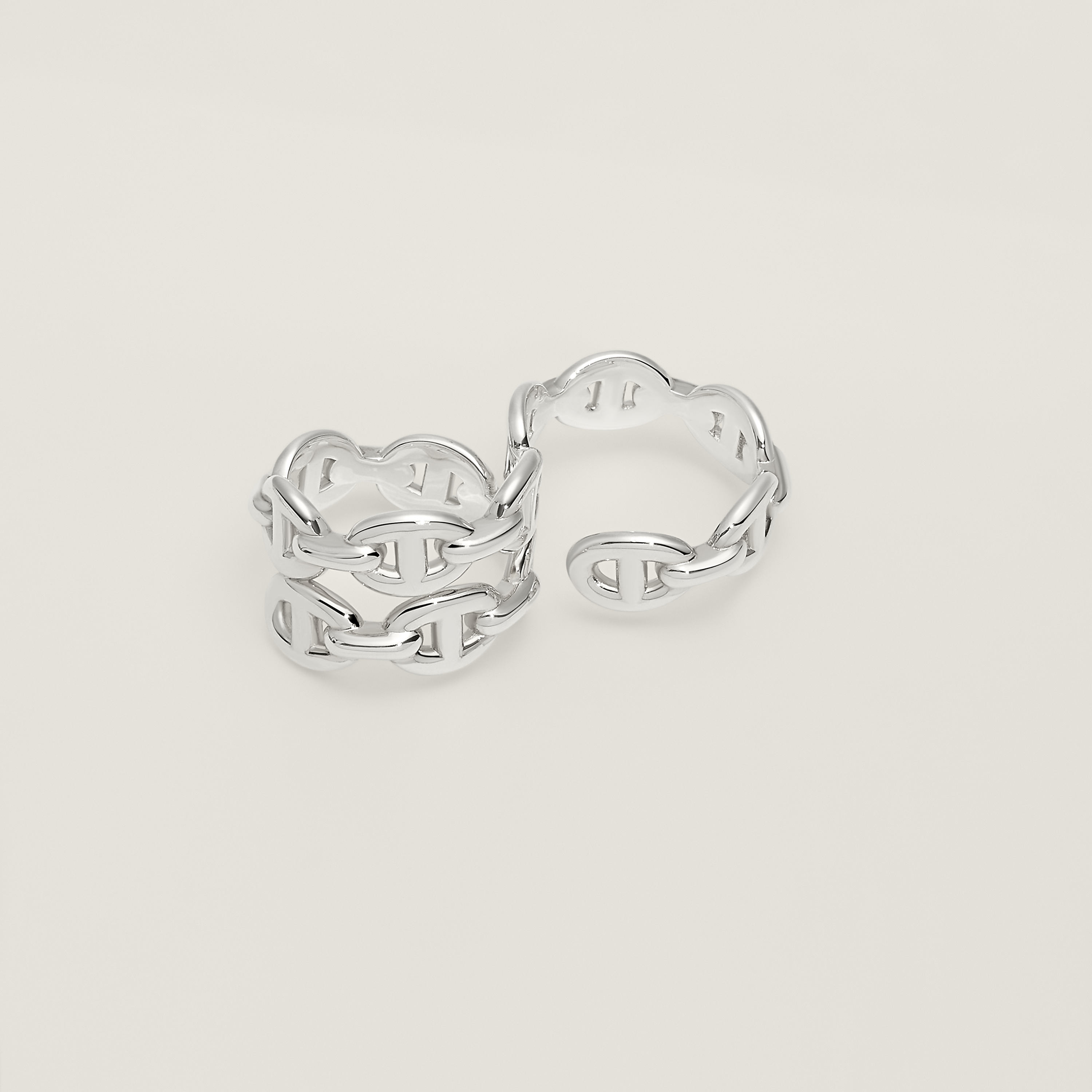 Chaine d'ancre Enchainee double ring