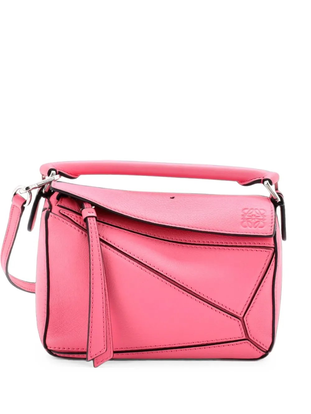 Puzzle Bag Leather Mini crossbody bag