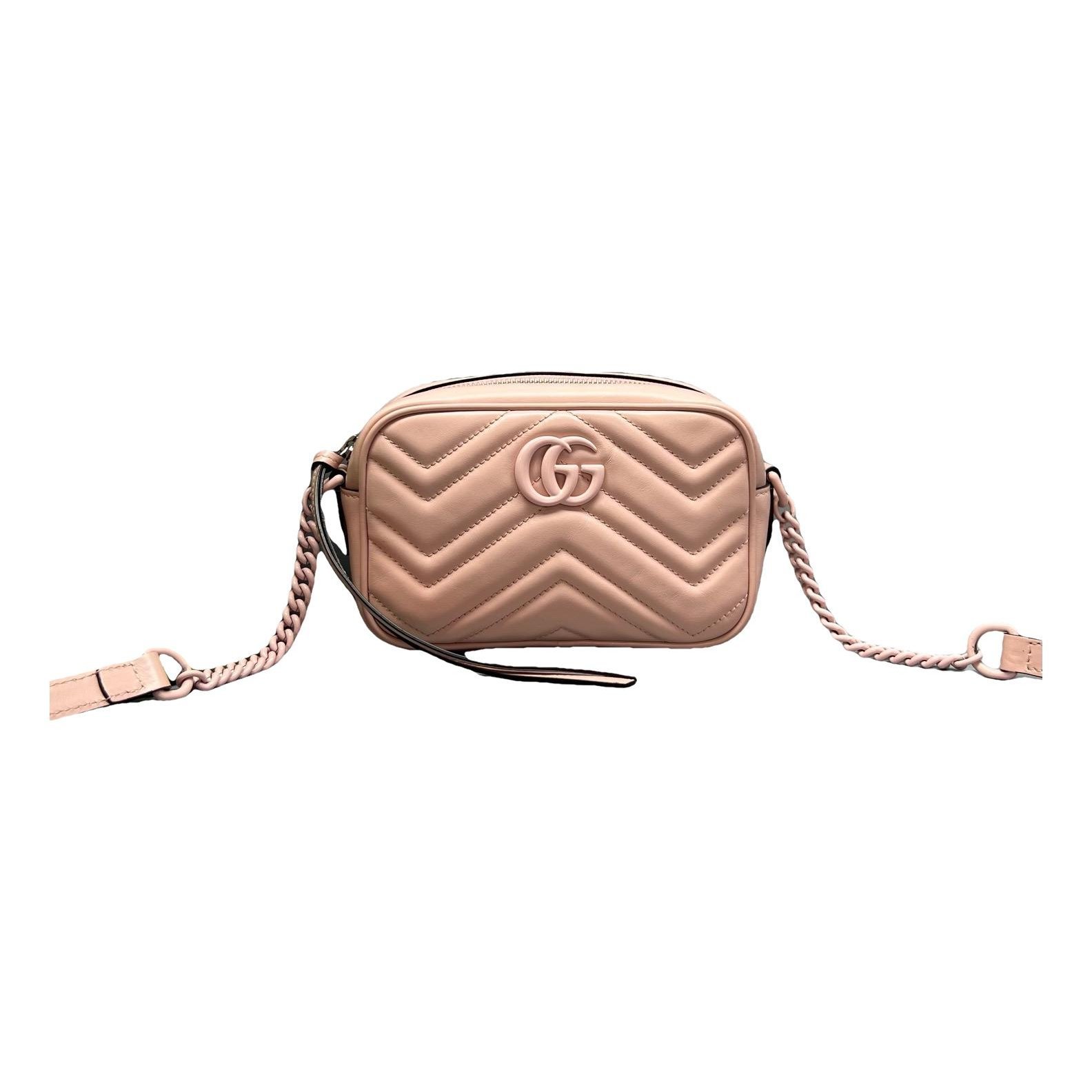 GG Marmont Triple zip leather handbag
