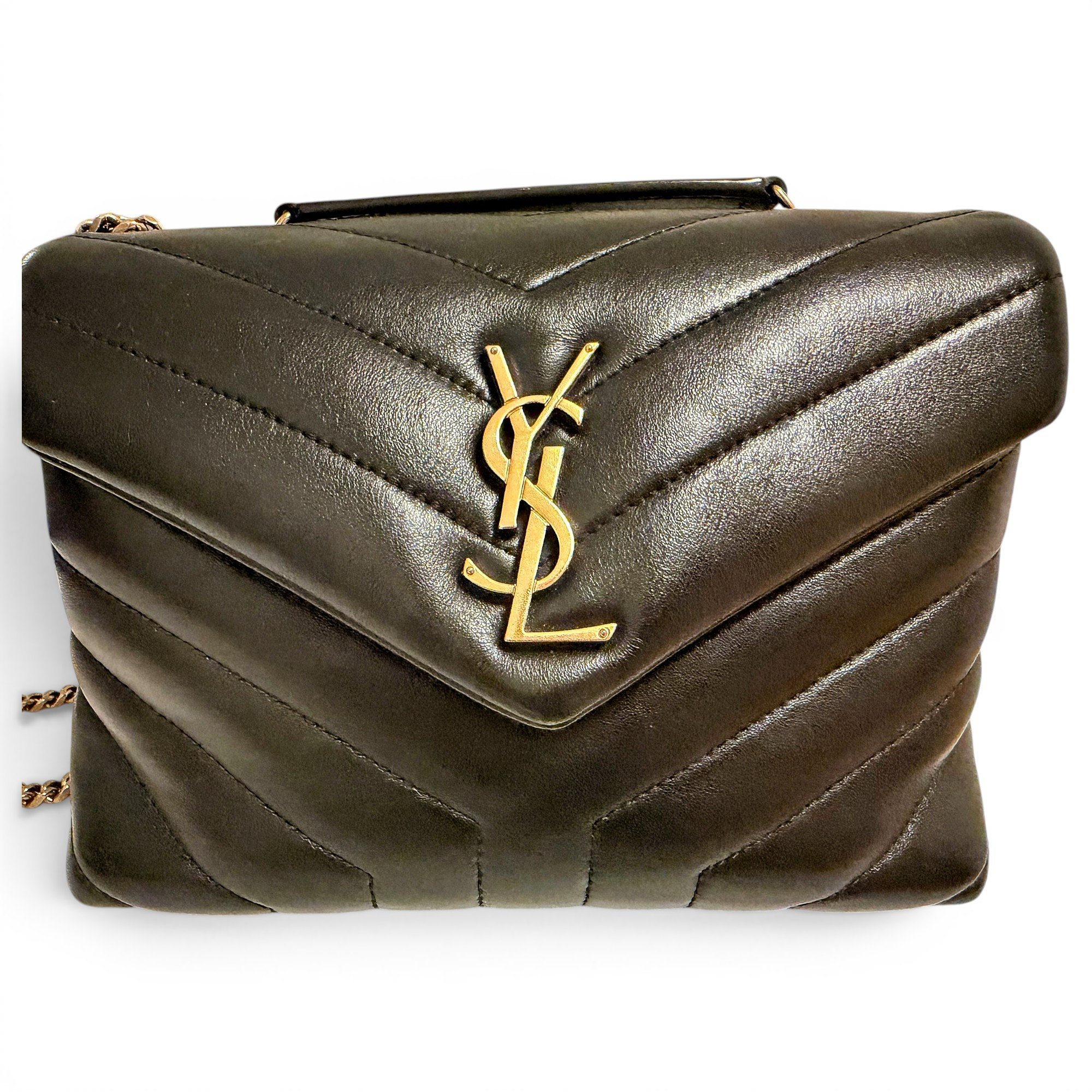 Loulou leather handbag