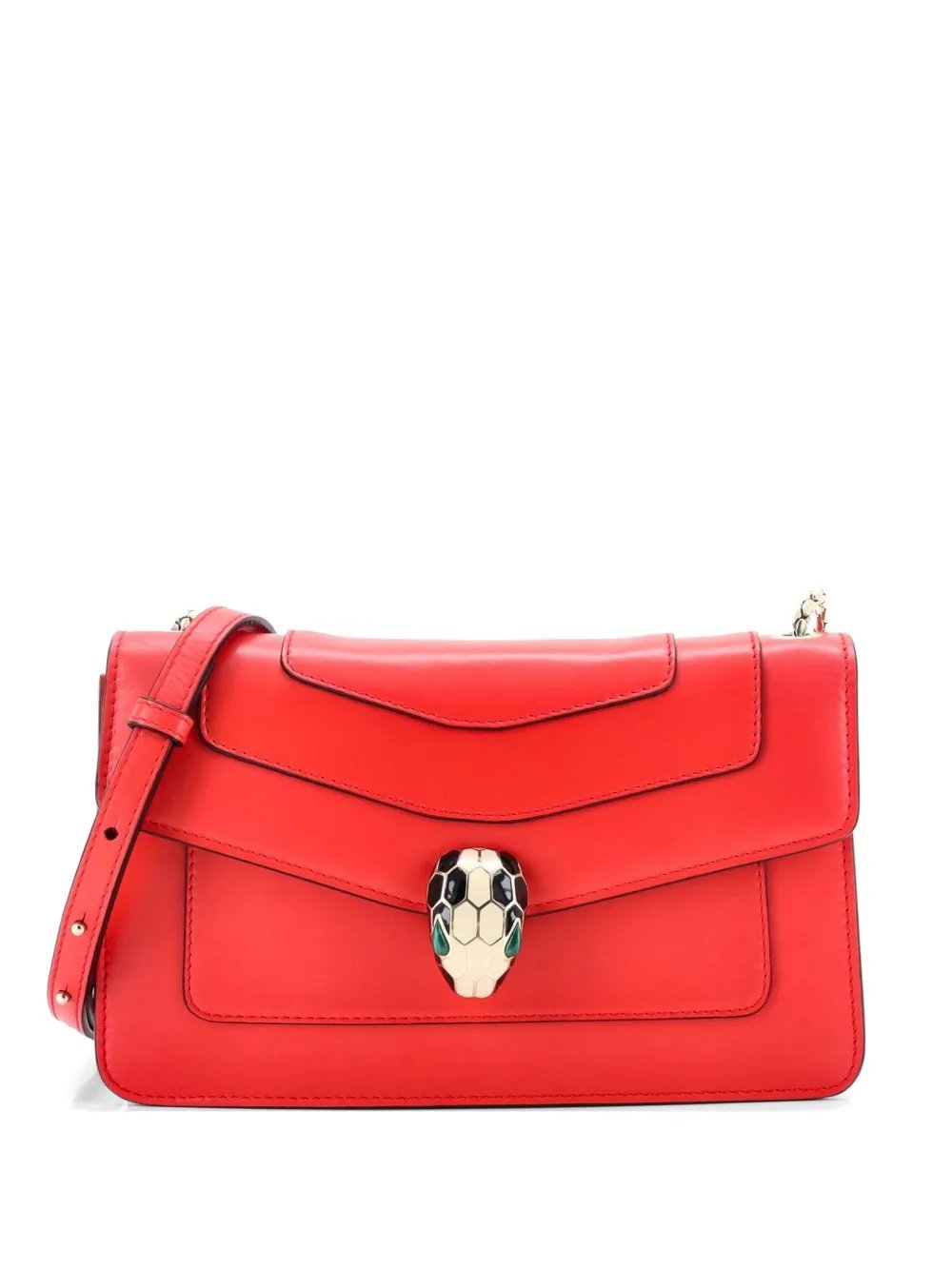 Serpenti Leather Small crossbody bag