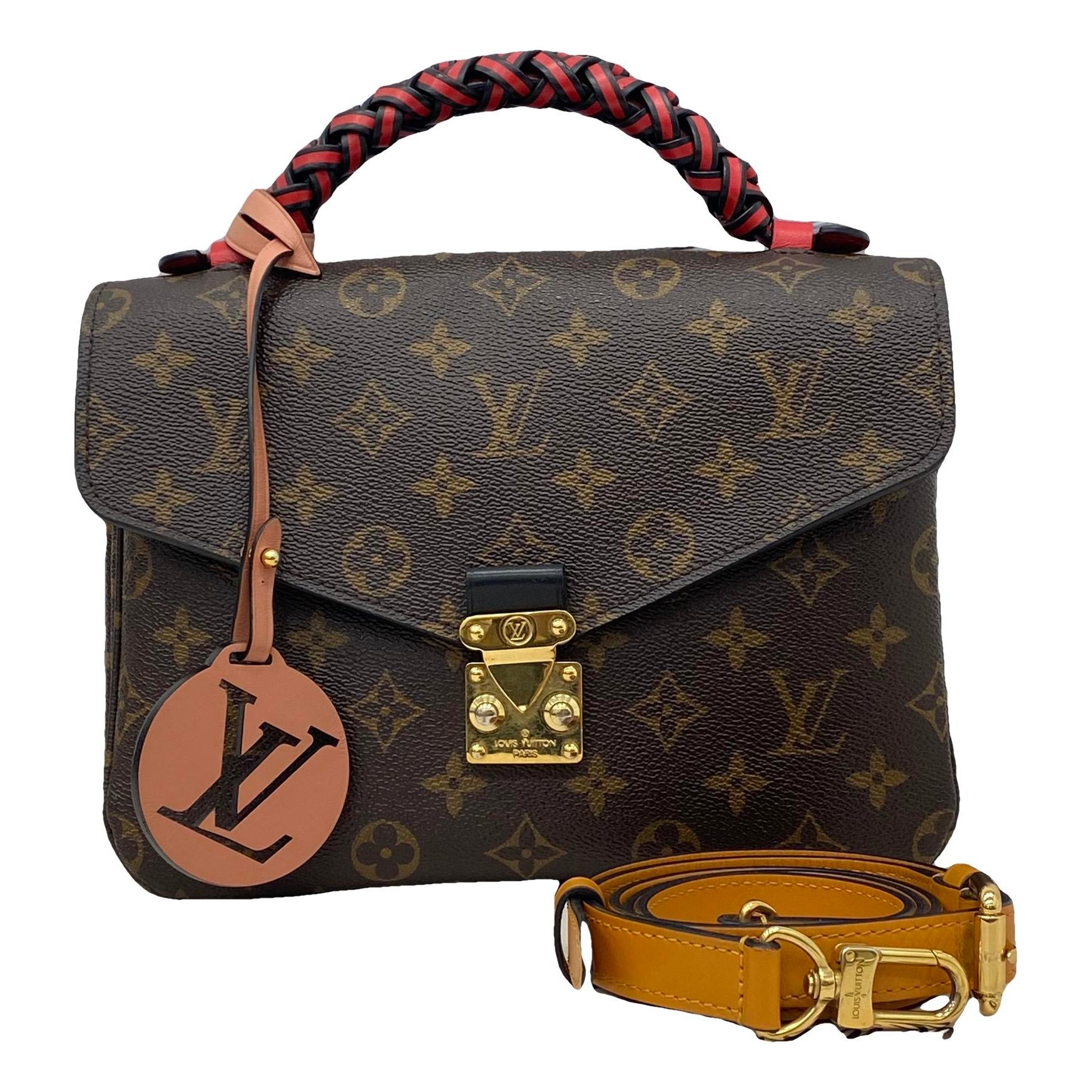 Metis leather handbag