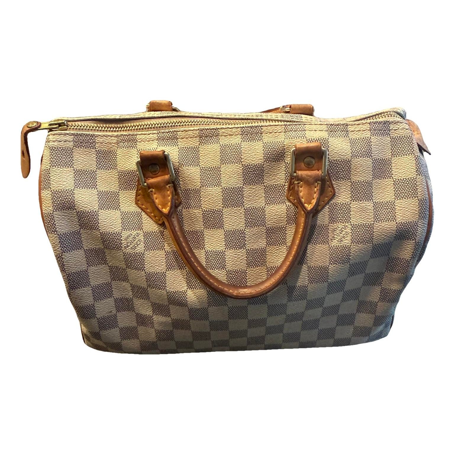 Speedy leather handbag