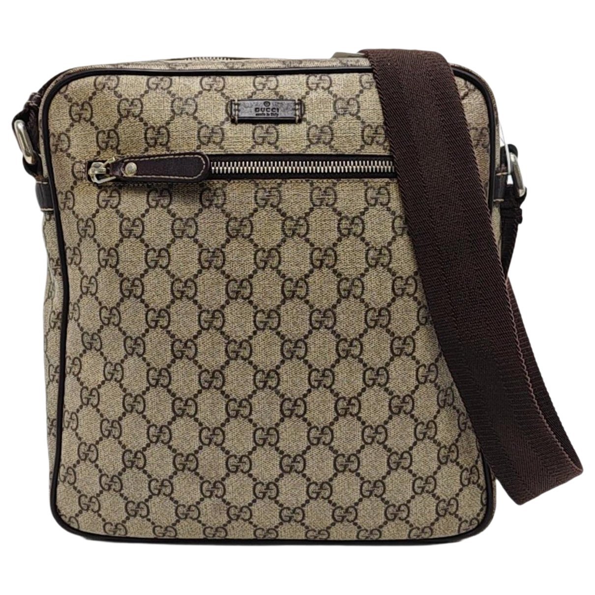 Ophidia GG Supreme leather crossbody bag