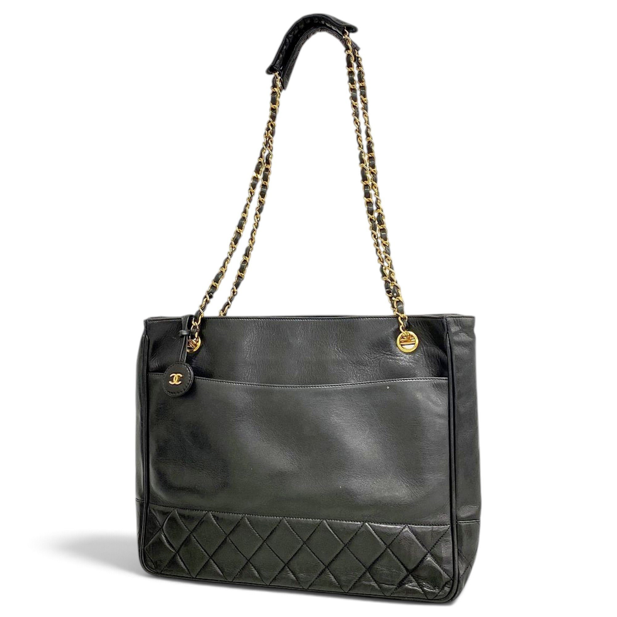 Leather tote