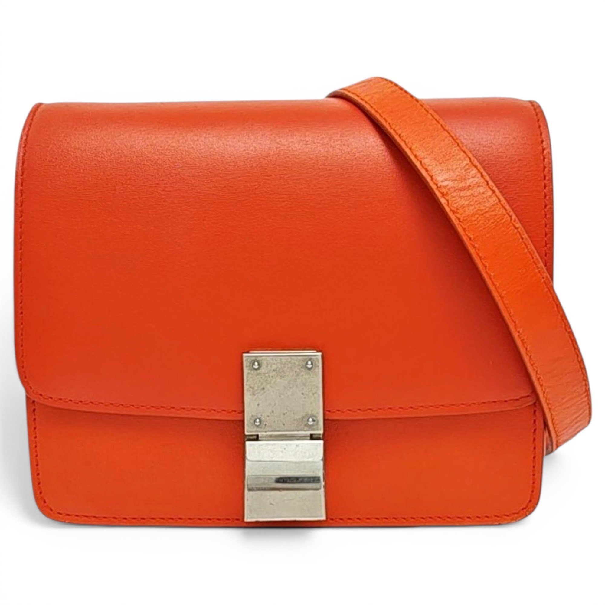 Classic leather handbag