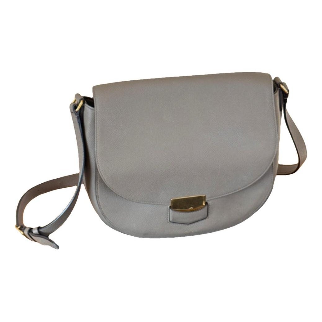 Trotteur leather crossbody bag