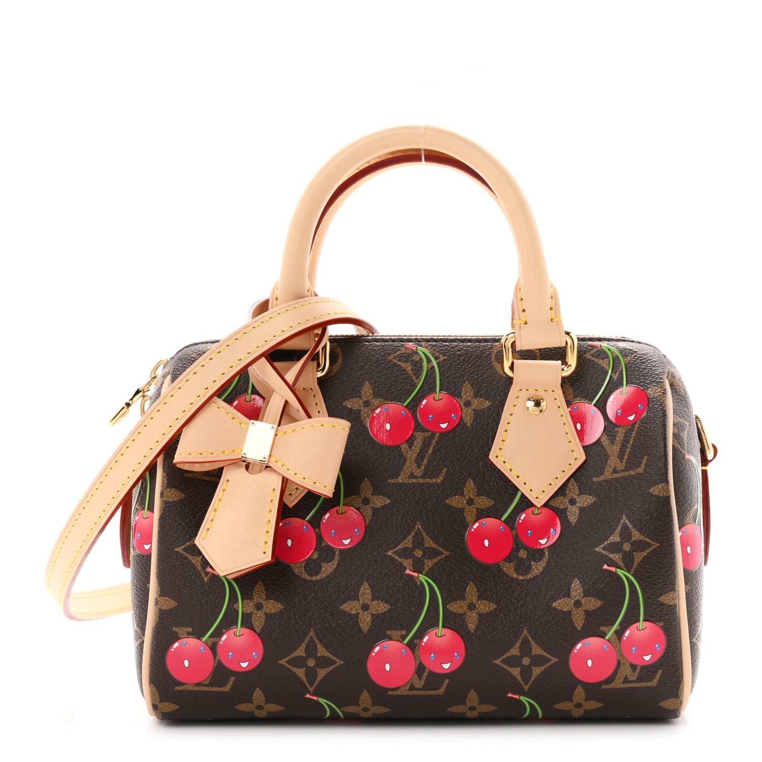 Louis Vuitton LV X TM Monogram Cerises Speedy Bandouliere 20